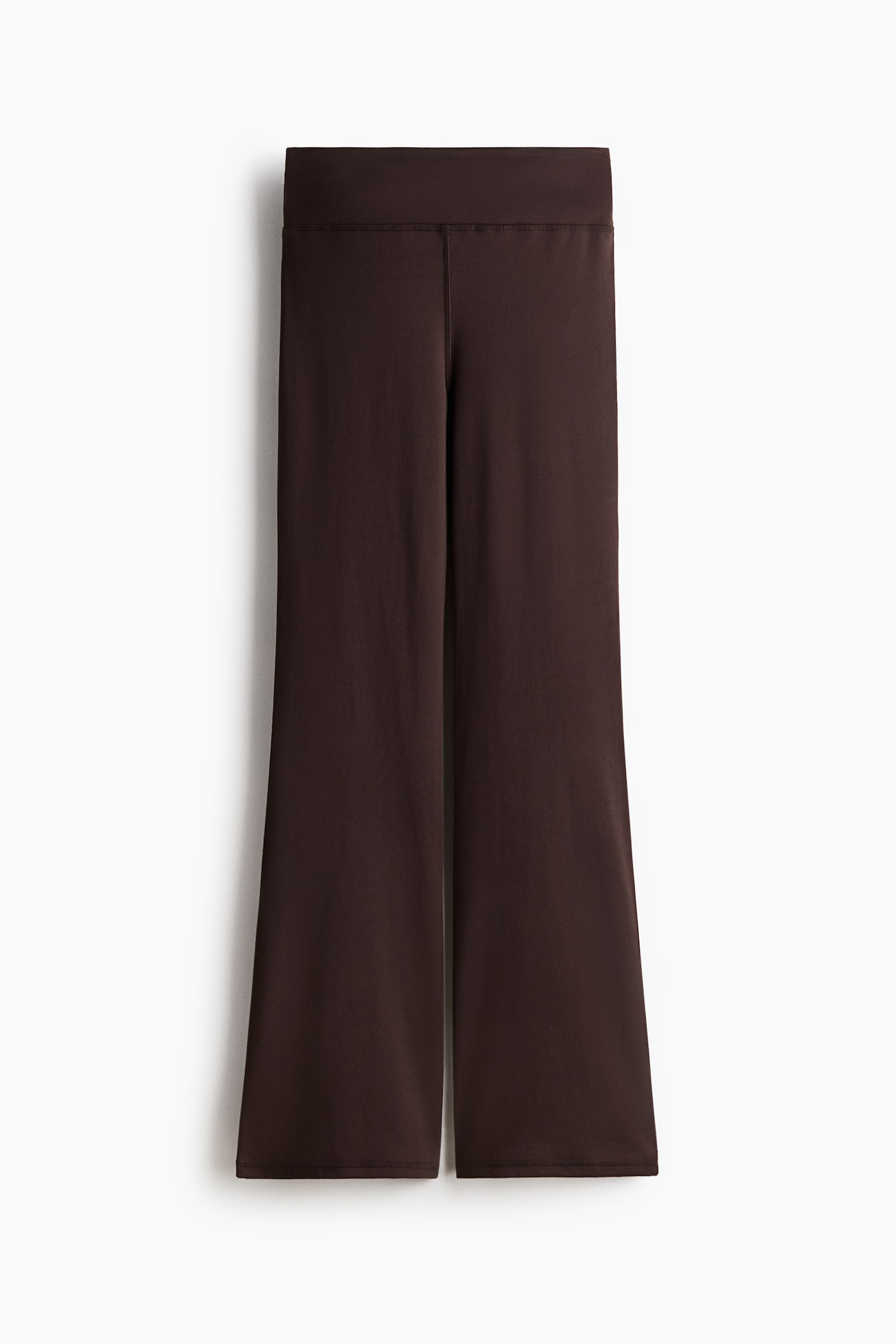 Zvonaste četkane pantalone od žerseja - 2