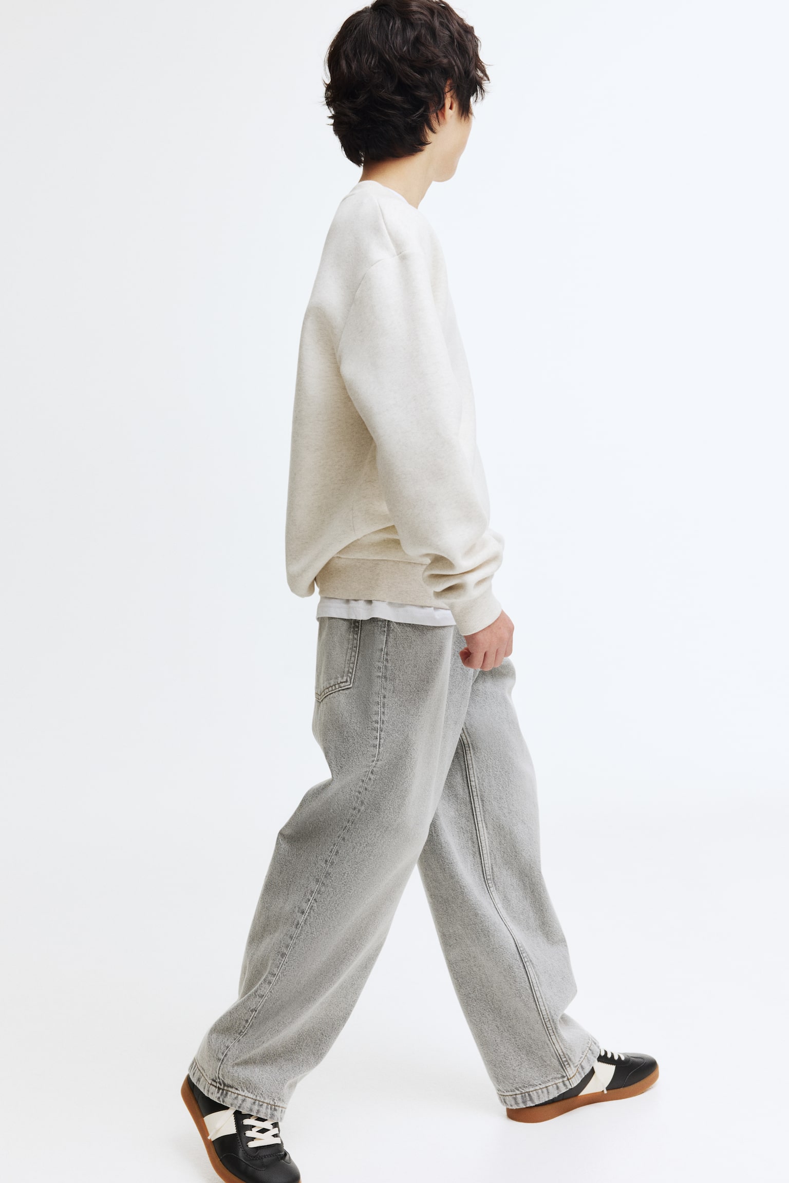 Baggy Fit Jeans - Jasnoszary denim/Jasnoniebieski denim/Ciemnoniebieski denim/Sprana czerń/Niebieski denim/Niebieski denim/Jasnoniebieski denim/Sprana czerń/Biały/Szary/Ciemnoniebieski denim - 6