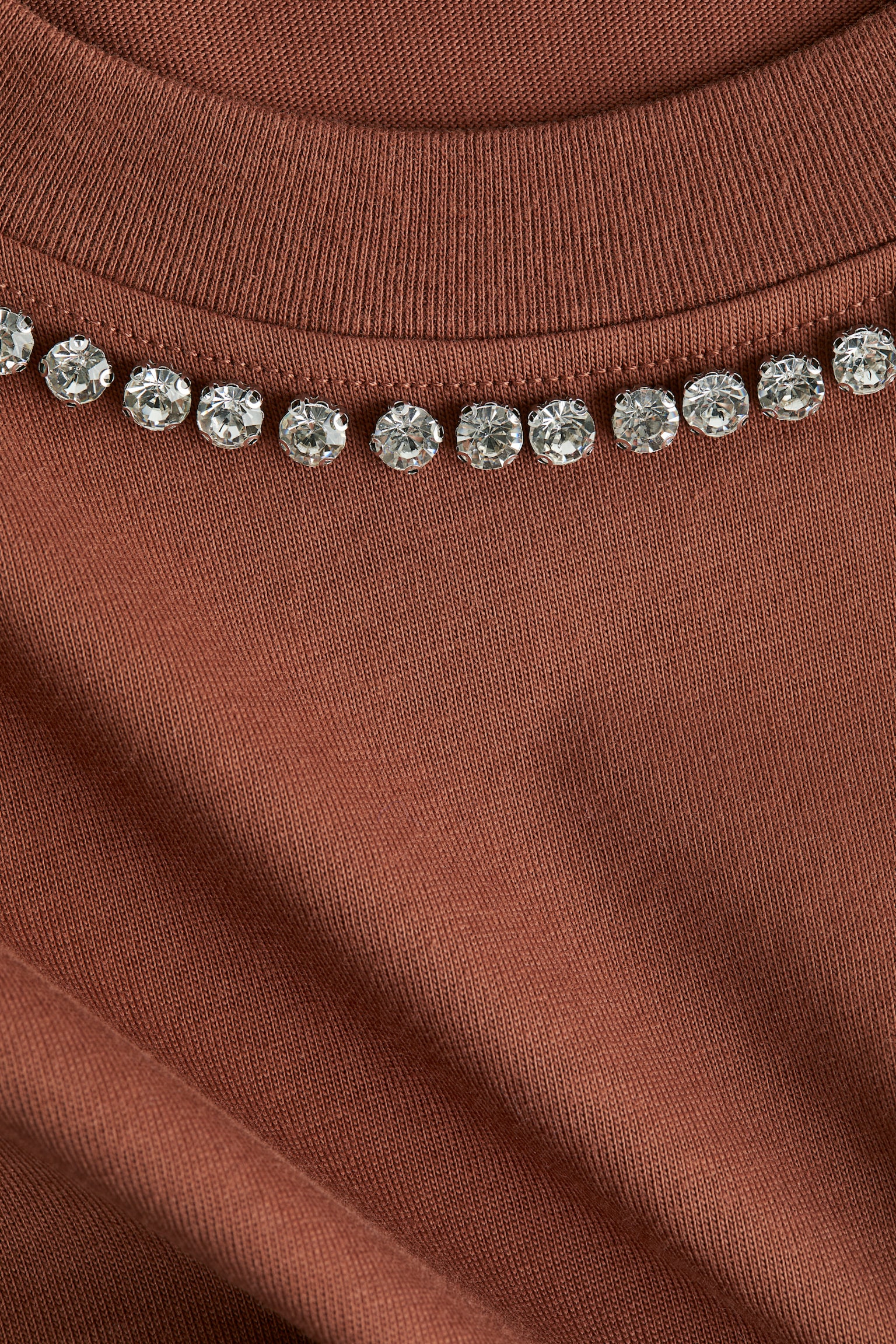 Design Detail Tee - Brown/Cream/Black - 5