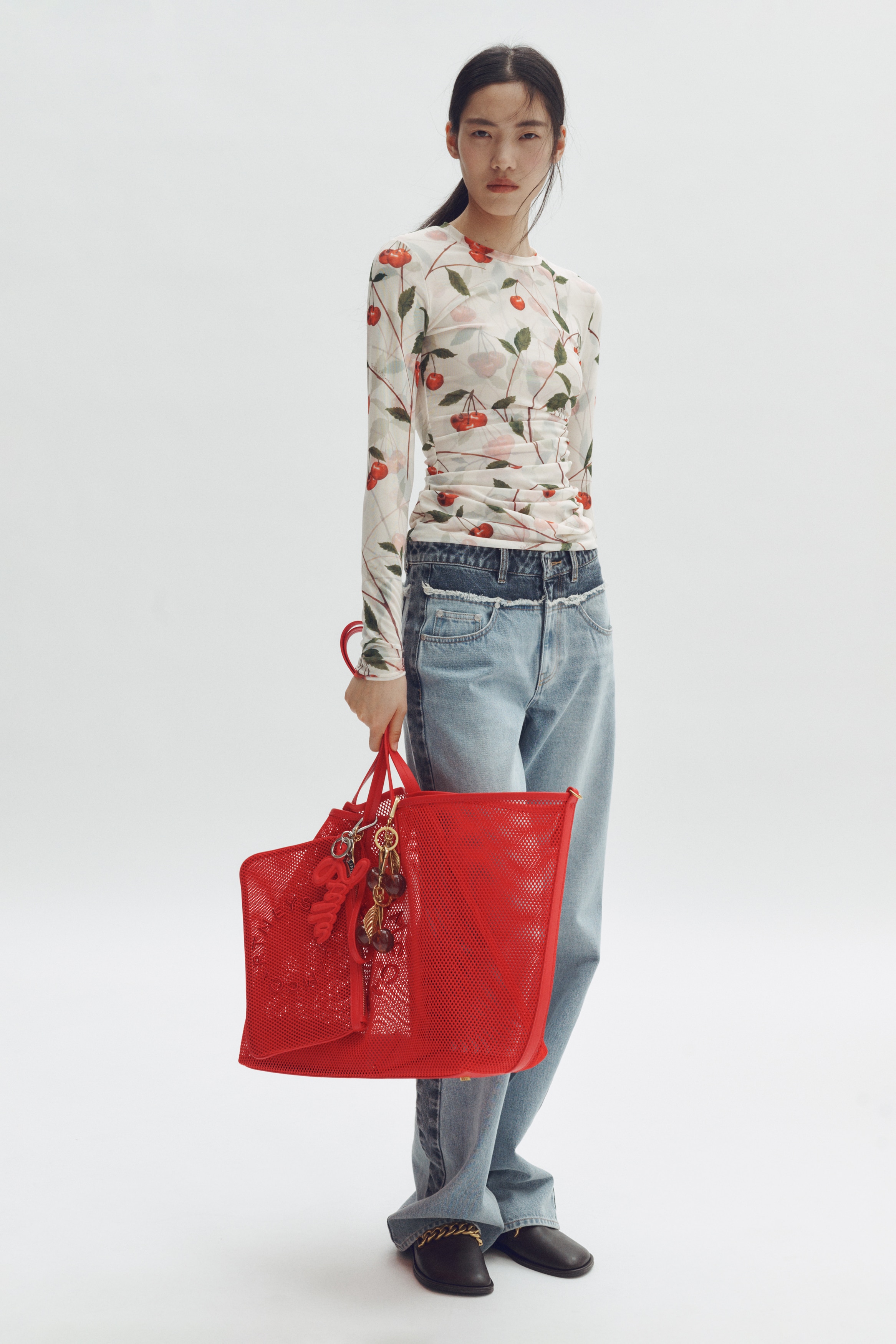 H&M Large Mesh Tote Bag
