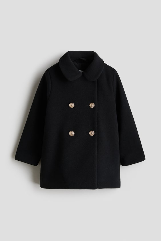 H&M Double-Breasted Coat