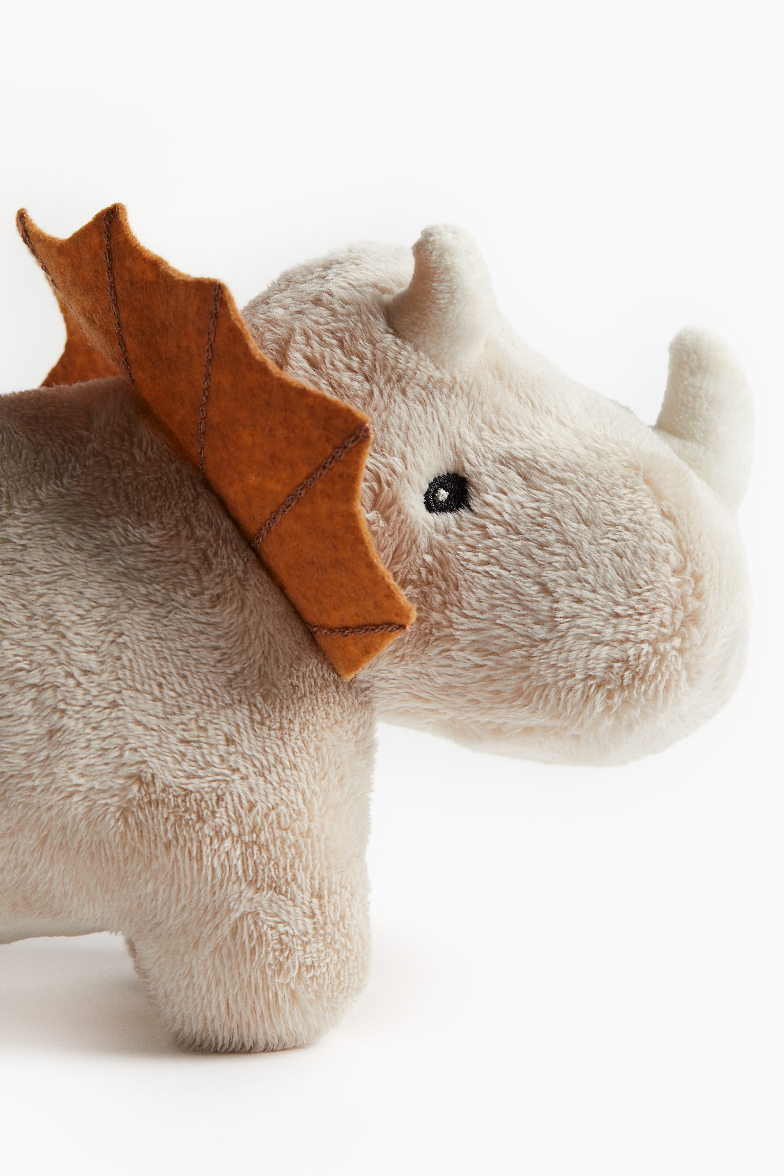 Soft toy - Light beige/Triceratops/Light brown/Squirrel/Light green/Dinosaur/Light beige/Llama/Brown/Monkey/Light beige/Hedgehog/Brown/Owl/Grey/Sloth/Grey/Raccoon - 4