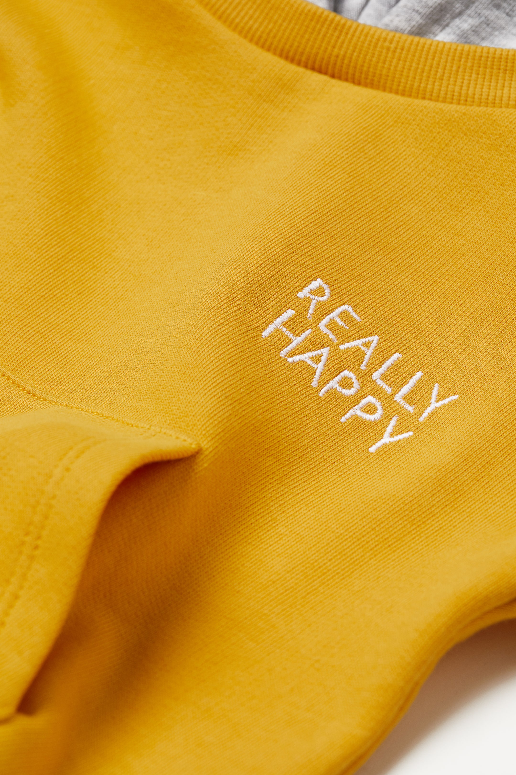 Agrandir l'image: Sweat à capuche - Jaune moutarde - ENFANT | H&M FR 2