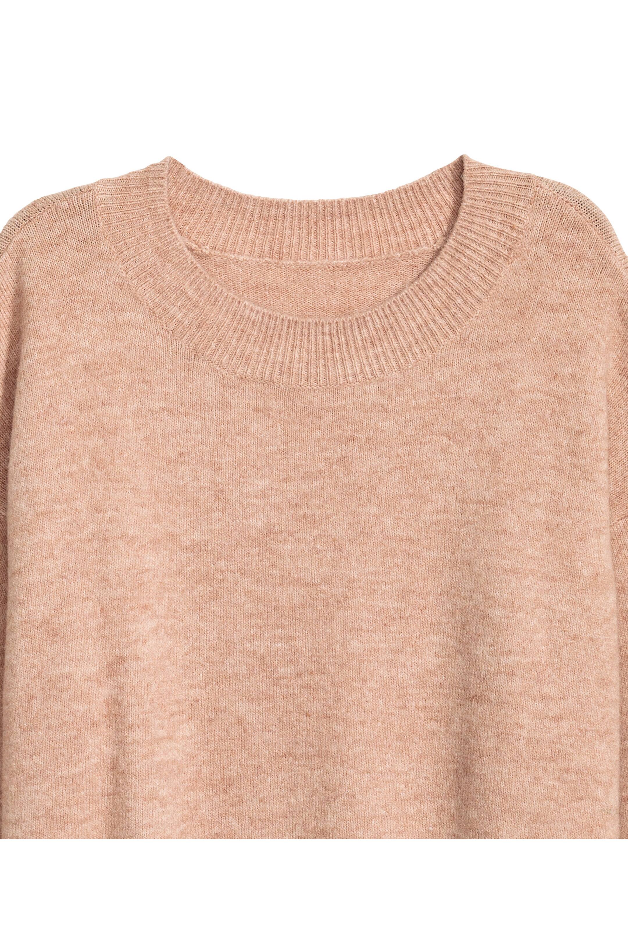 View larger image: Oversized jumper - Beige marl - Ladies | H&M GB 1