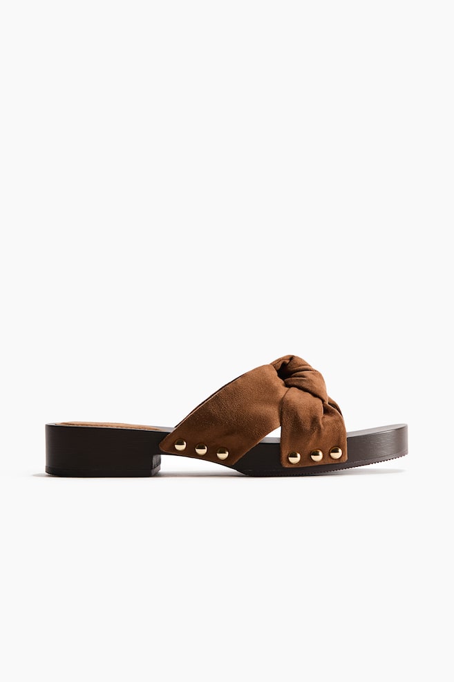 Sandals - Brown/Light beige/Beige - 1