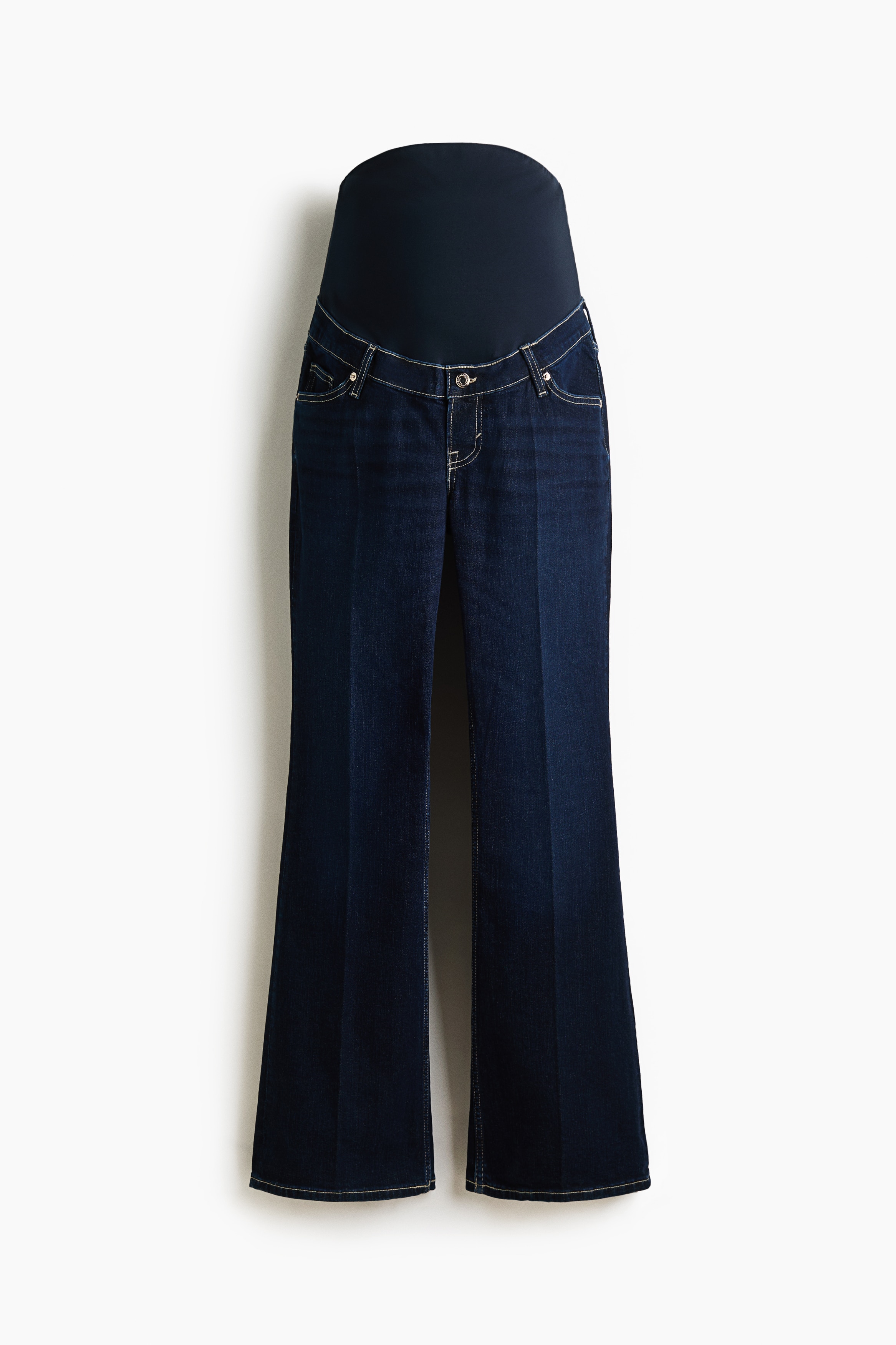 MAMA Flared Jeans - Dark denim blue/Denim blue/Black/Denim blue/Dark denim blue