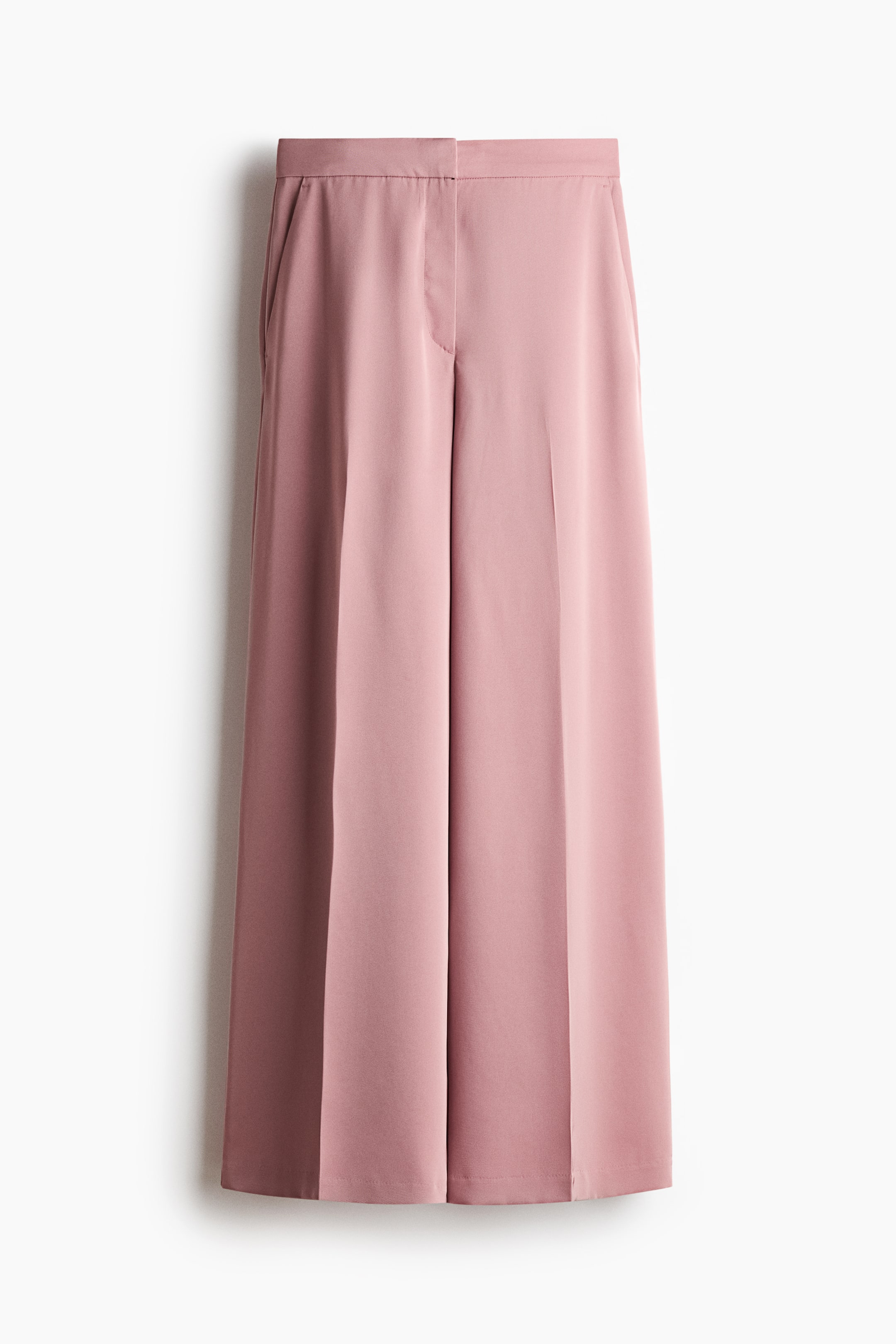 View larger image: Tailored twill trousers - Light dusty pink - Ladies | H&M 1