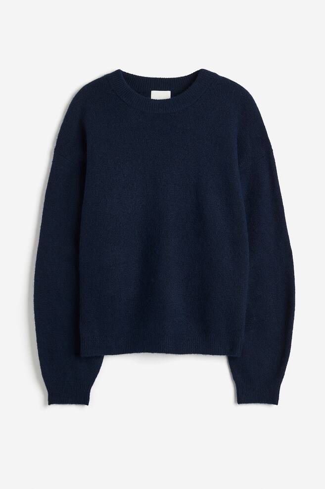 Knitted jumper - Navy blue/Black/Cream/Dark grey marl/dc/dc - 2