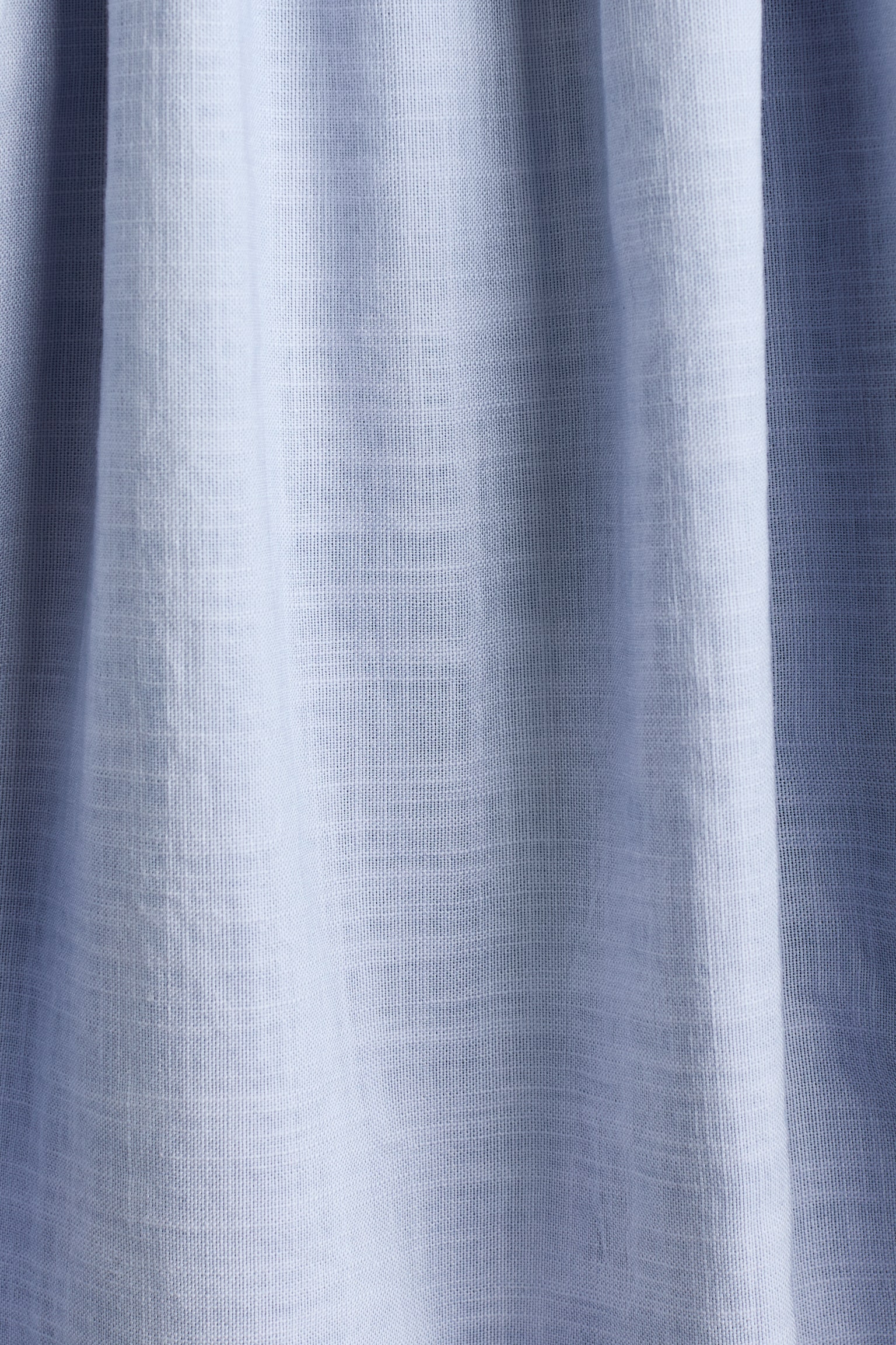 Empire-line cotton dress - Hellblau - 2