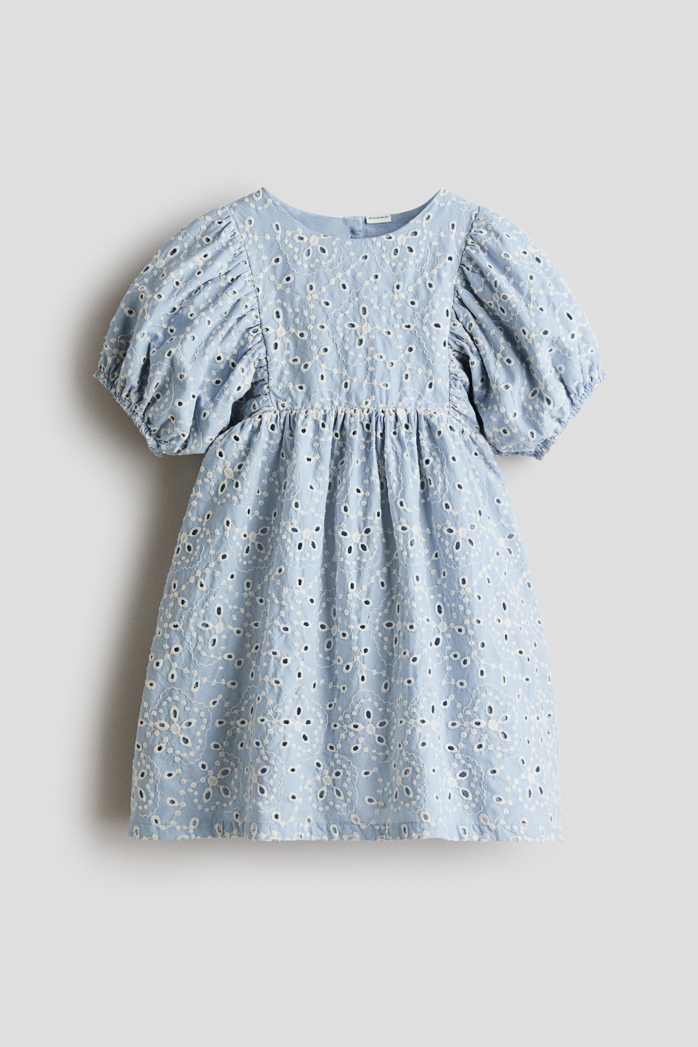 Eyelet-Embroidered Cotton DressModel