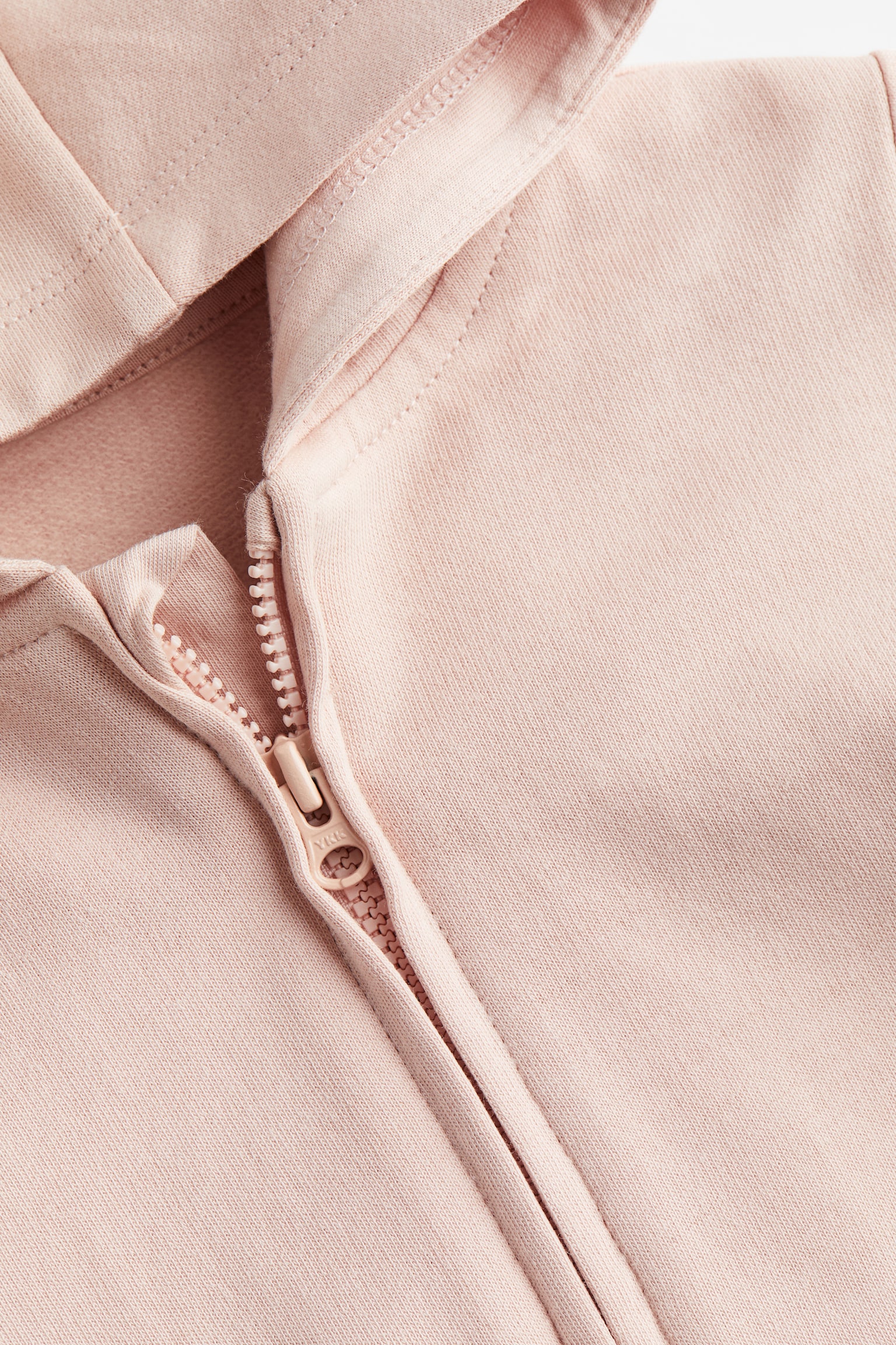 Zip Up Hoodie - Powder pink/Light beige/Light pink/Black/Light grey marle/Dark grey - 2