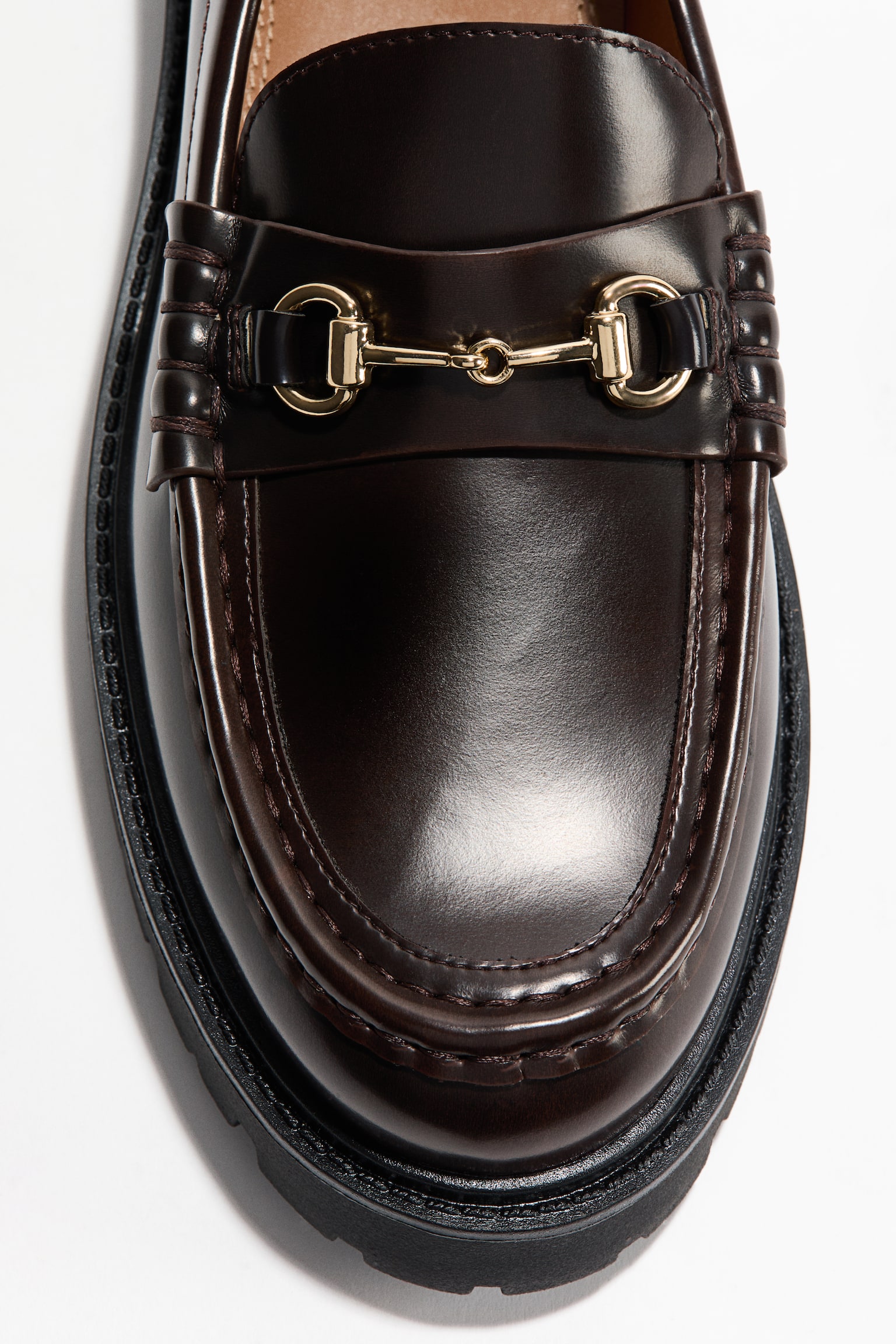 Chunky loafers - Dark brown/Black - 2