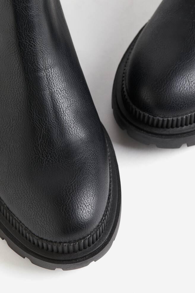 Chelsea boots - Black/Black/Beige/Black - 3