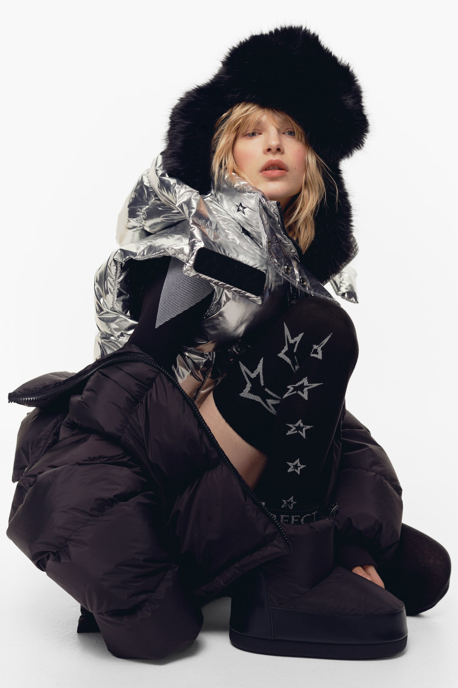 2-pack knee socks - Burgundy/Black - 2