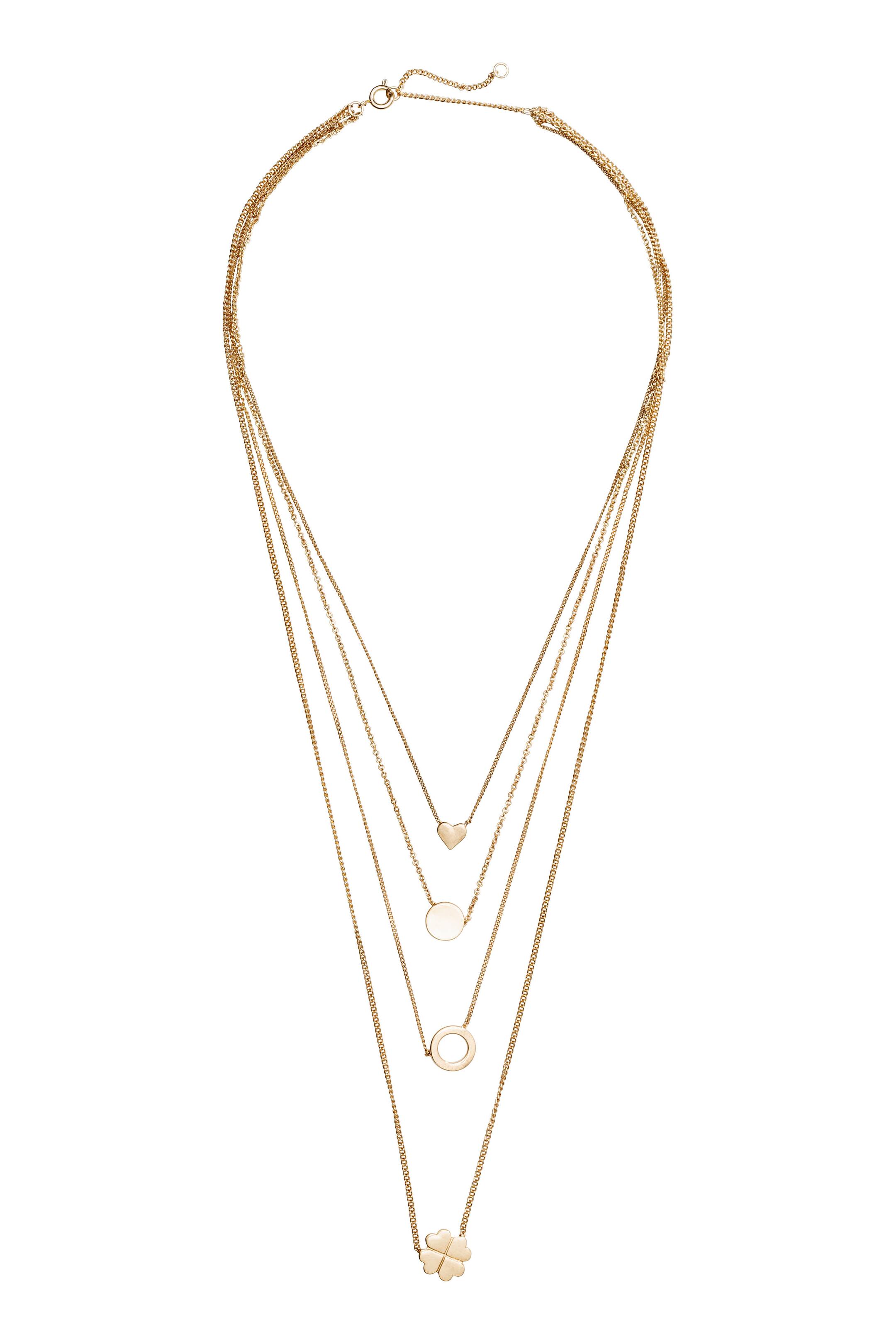 View larger image: Multistrand necklace - Gold - Ladies | H&M 1