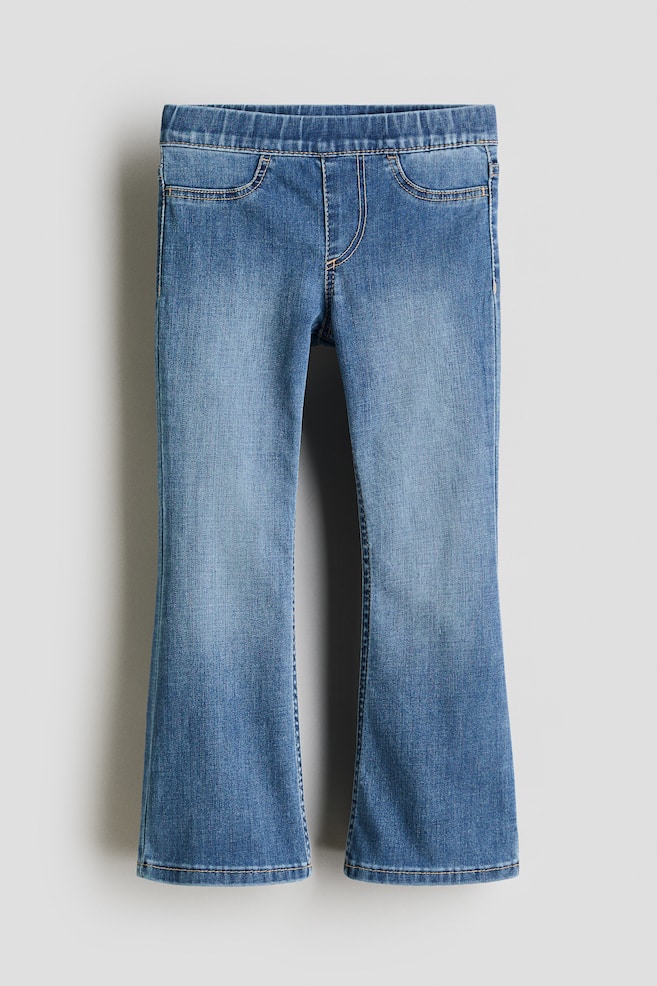 Superstretch Flared Leg Jeans - Denim blue/Light denim blue/Denim black/Dark denim blue - 1
