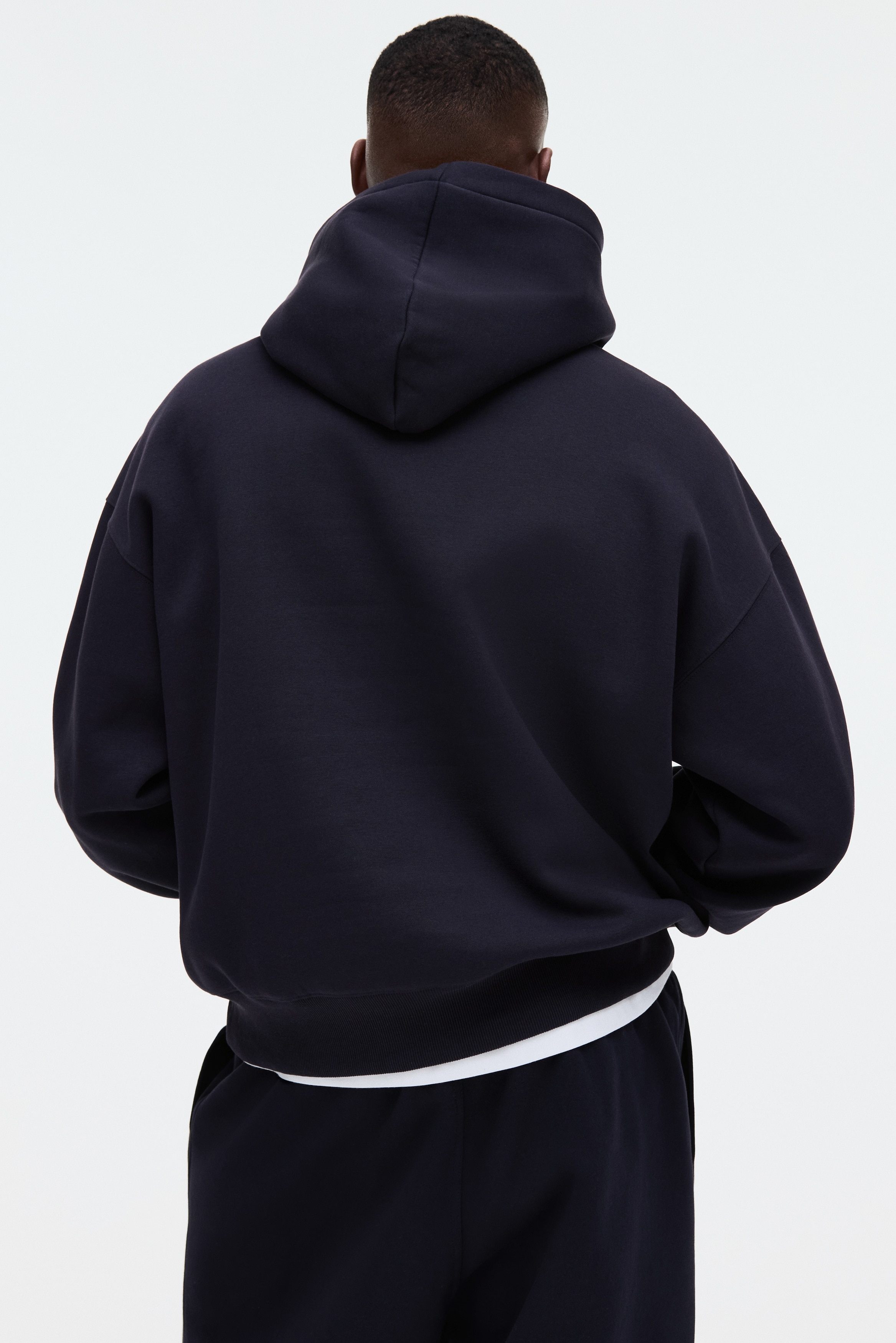 Men's Black/The Cure Oversized Fit Printed Hoodie | H&M CA