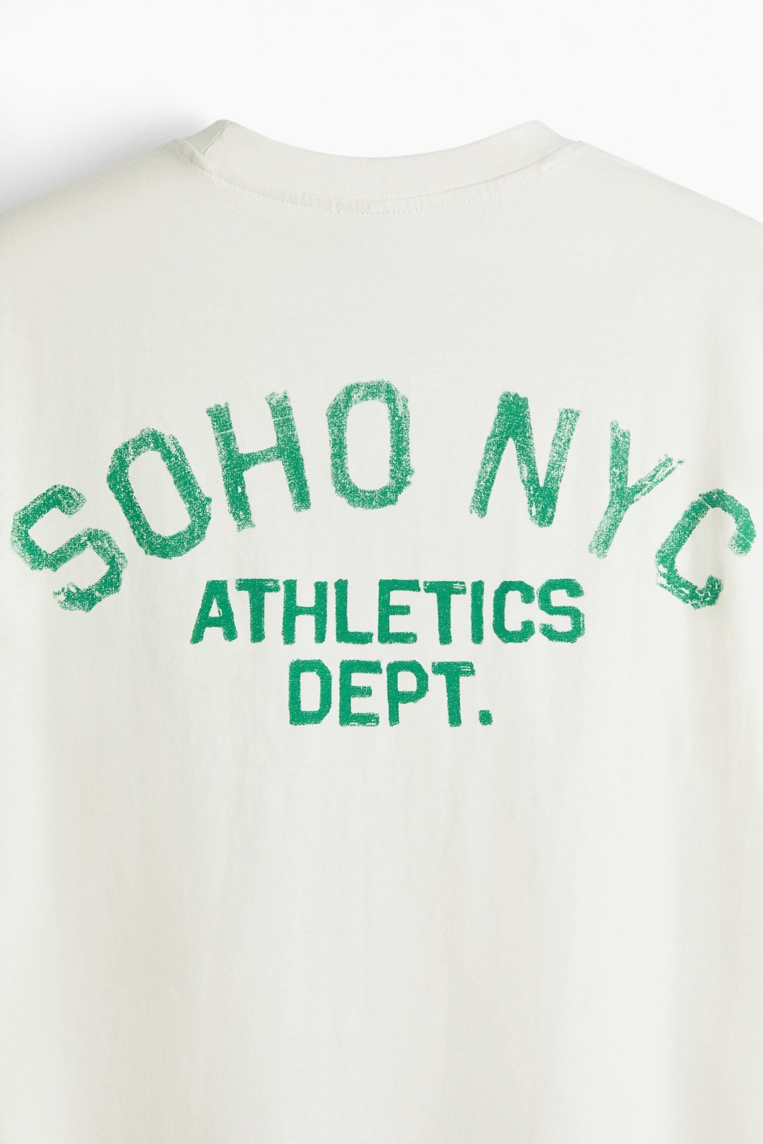 טישירט עם הדפס Loose Fit - לבן/Soho/אפור בהיר מלאנז'/Newport/כחול כהה/New York City/סגול/NYC/בז'/Run Wild/שחור/Golden Sunset/לבן/SoHo - 3