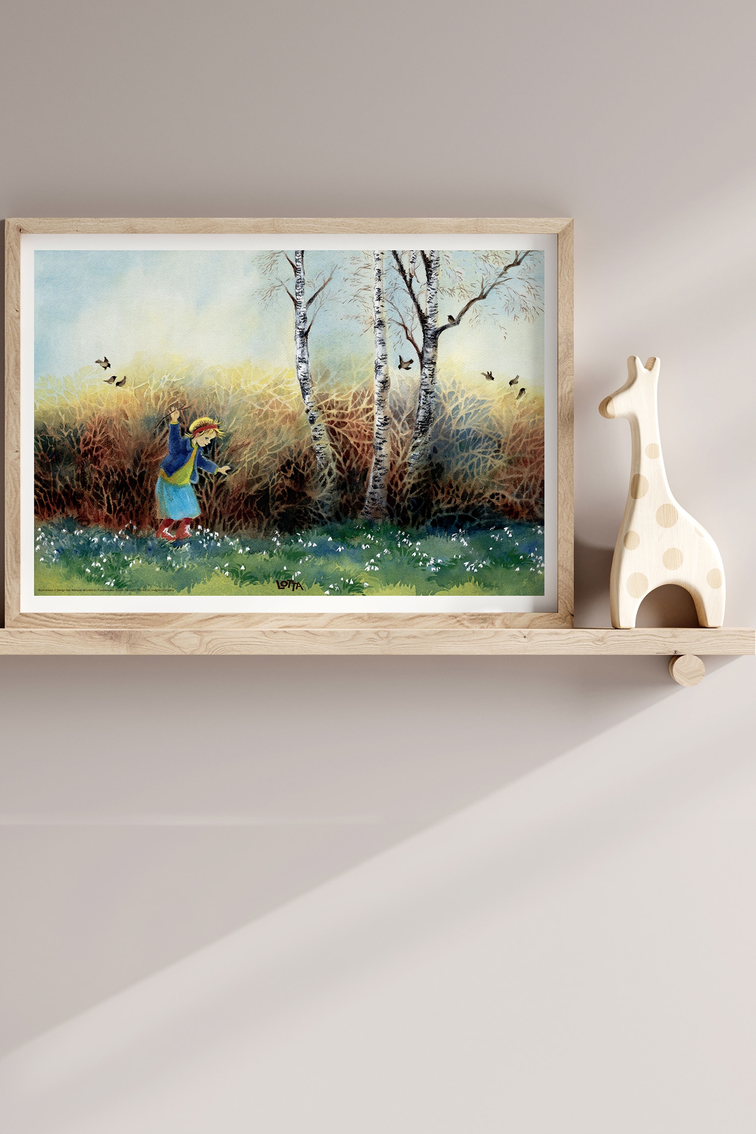 Astrid Lindgren - Walking The Line - Monivärinen