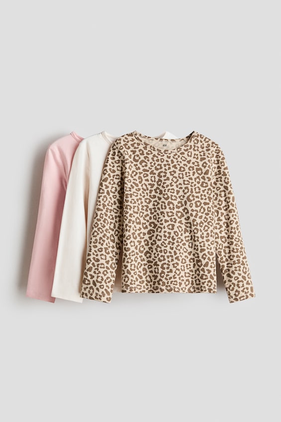 Детские топы H&M 3-Pack Cotton Tops