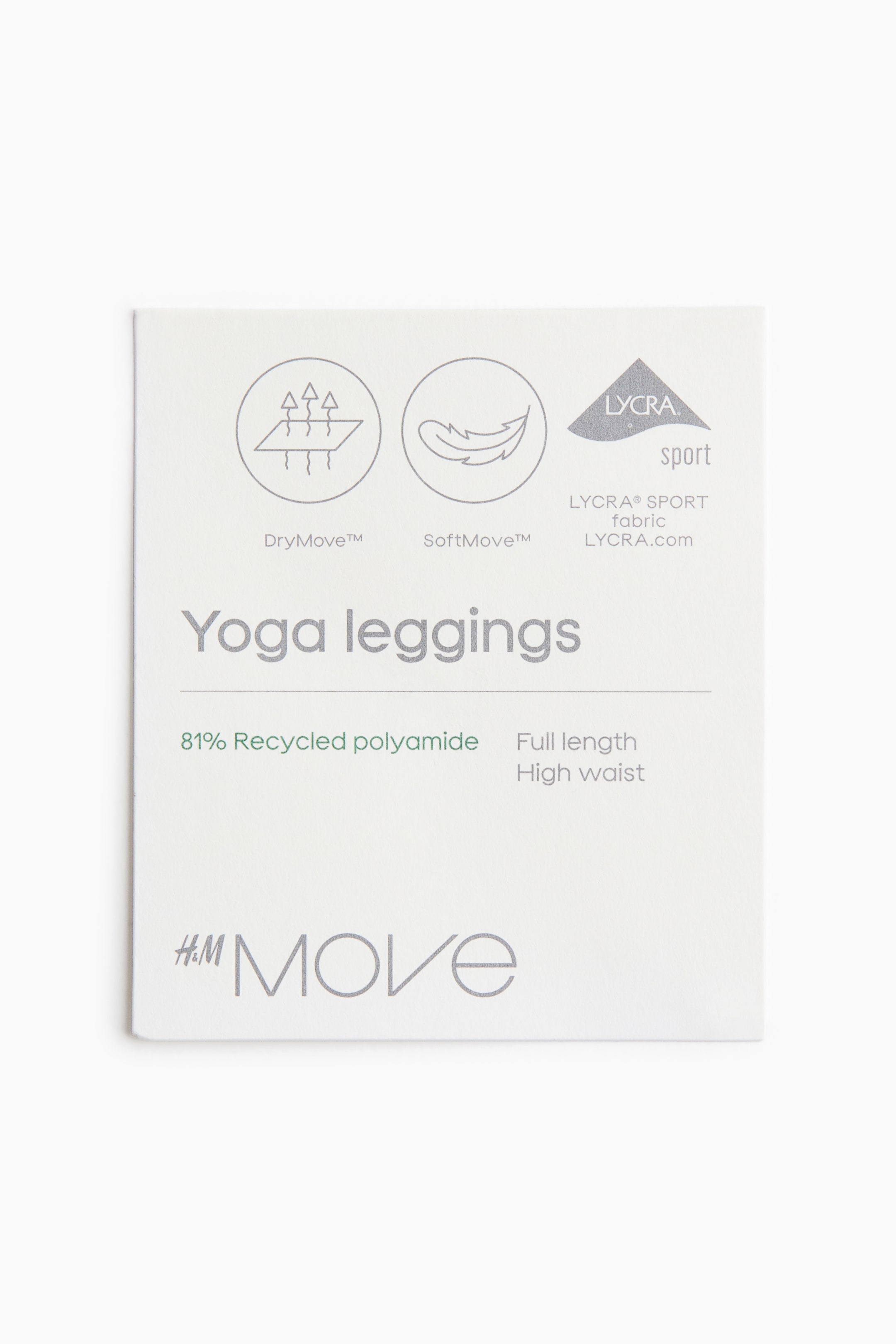 Ankle-Length Yoga Leggings with SoftMove™ Lycra®