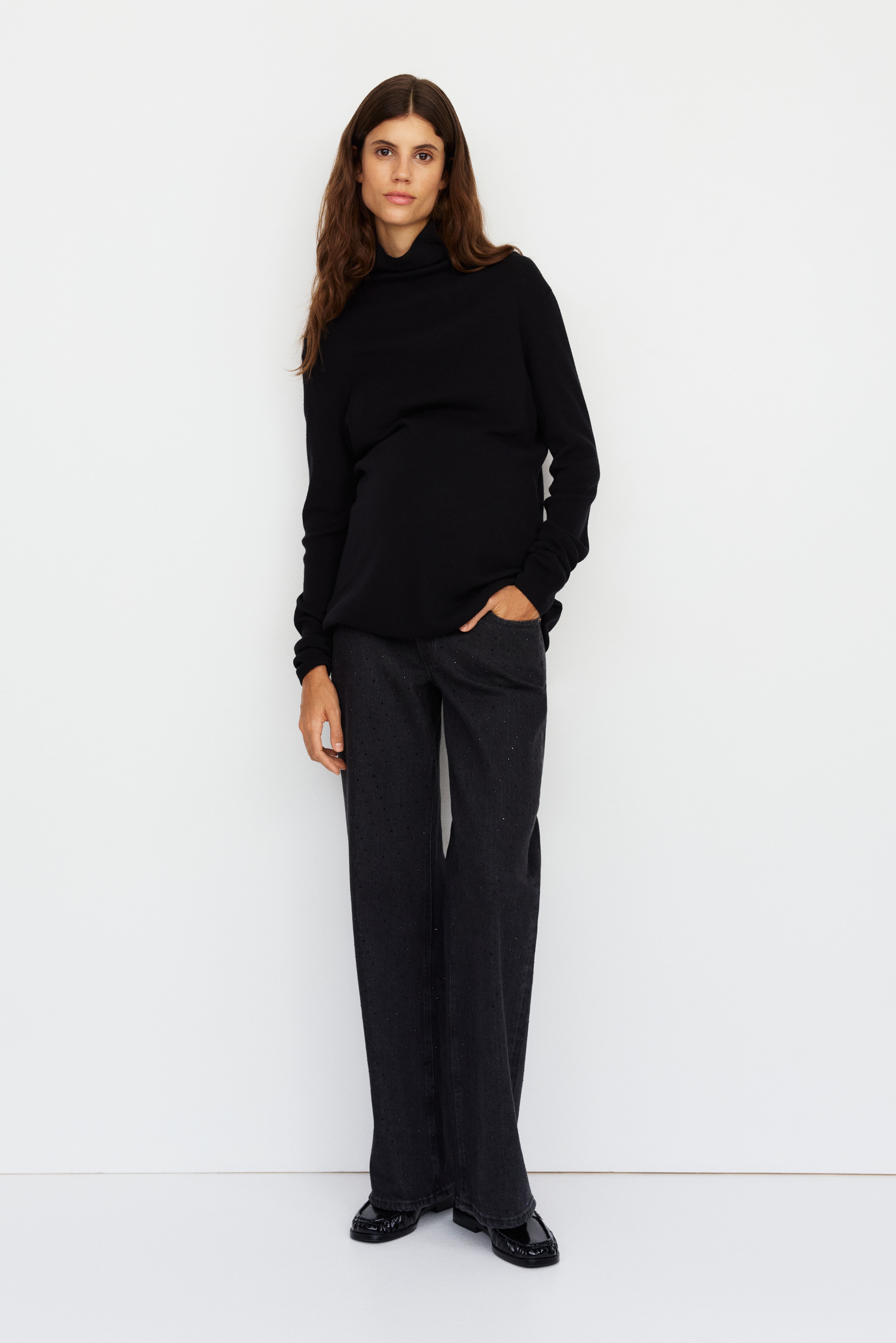 MAMA Wide Jeans