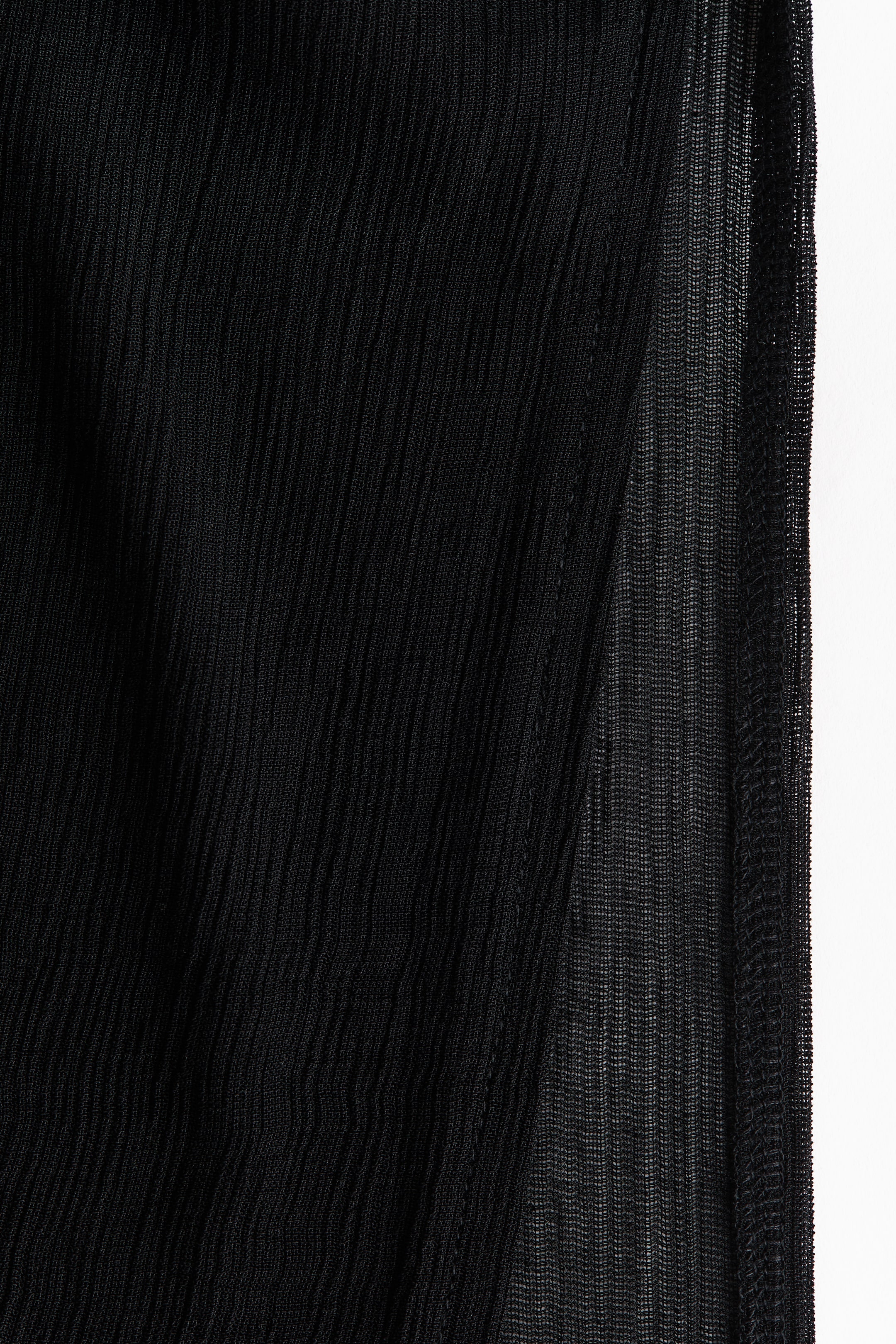 Crinkled Midi Skirt