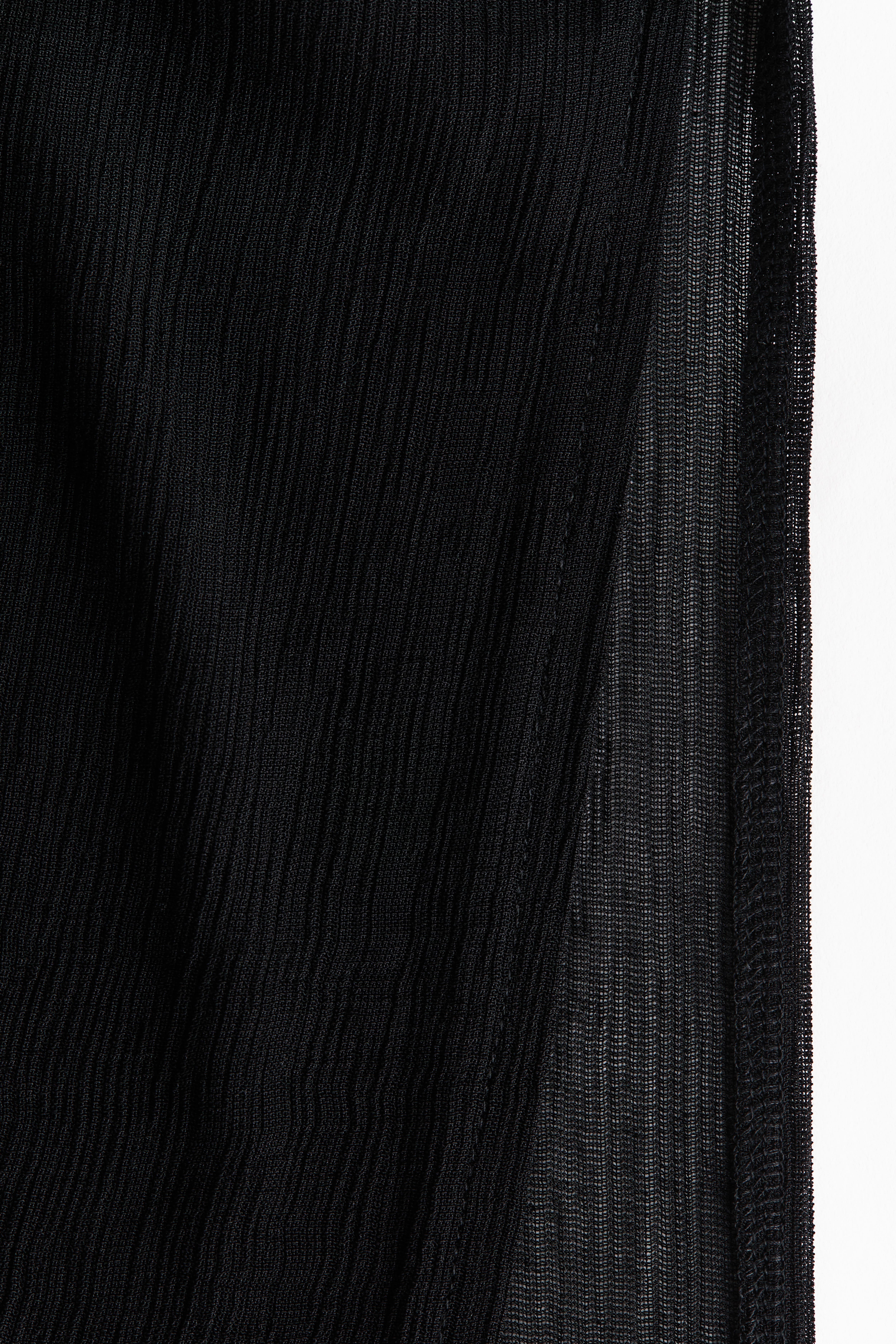 Crinkled Midi Skirt