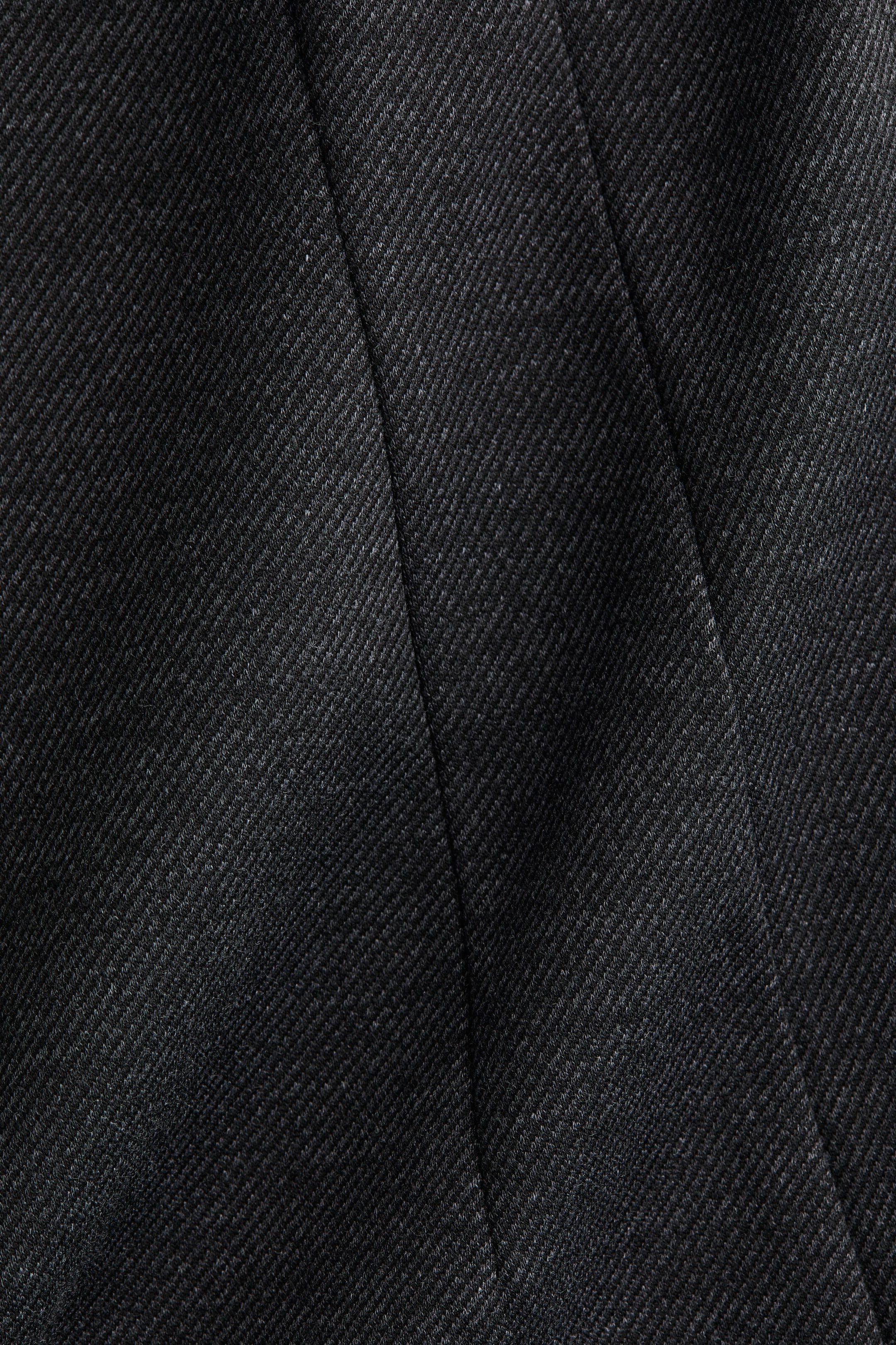 拡大画像を表示: Punto di Roma peplum top - ダークグレーメランジ - レディース | H&M JP 5