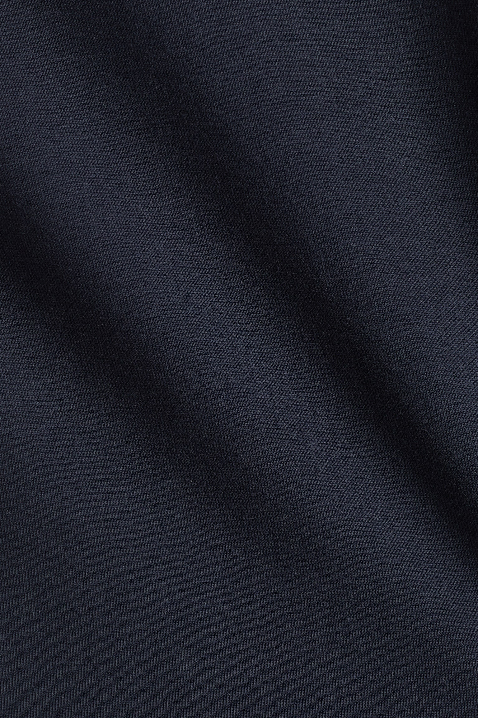 Детский топ H&M Cotton Mock Turtleneck Top, цвет: Тёмно-синий — фото 2