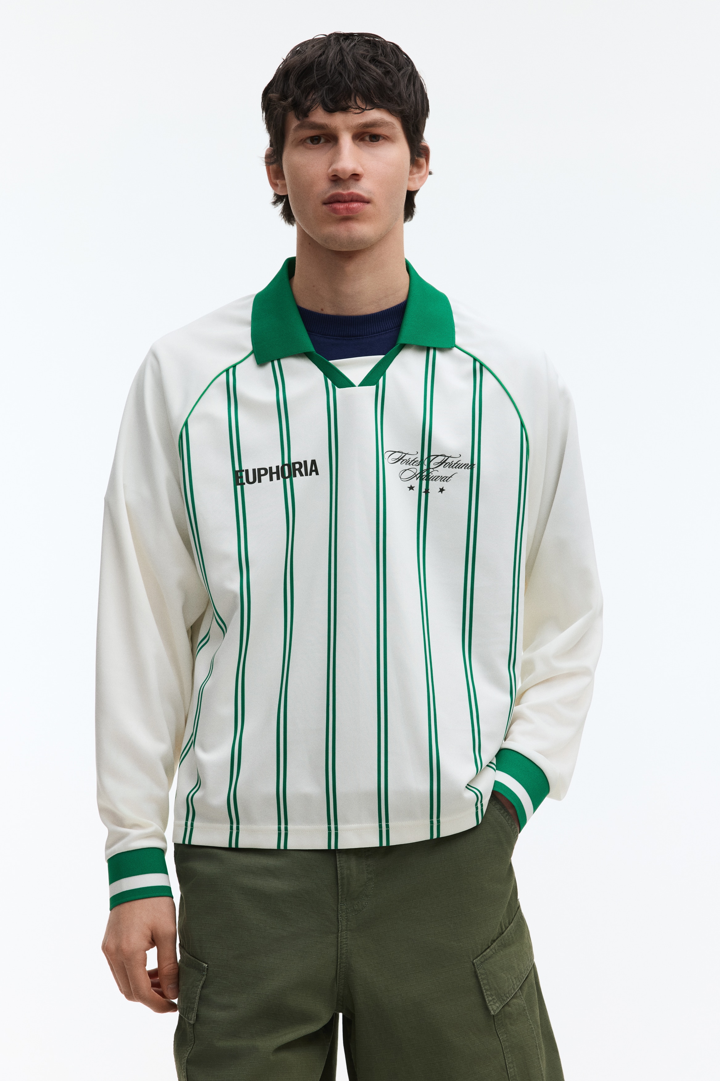 Loose-Fit Printed Polo Shirt from H&M - $39.99