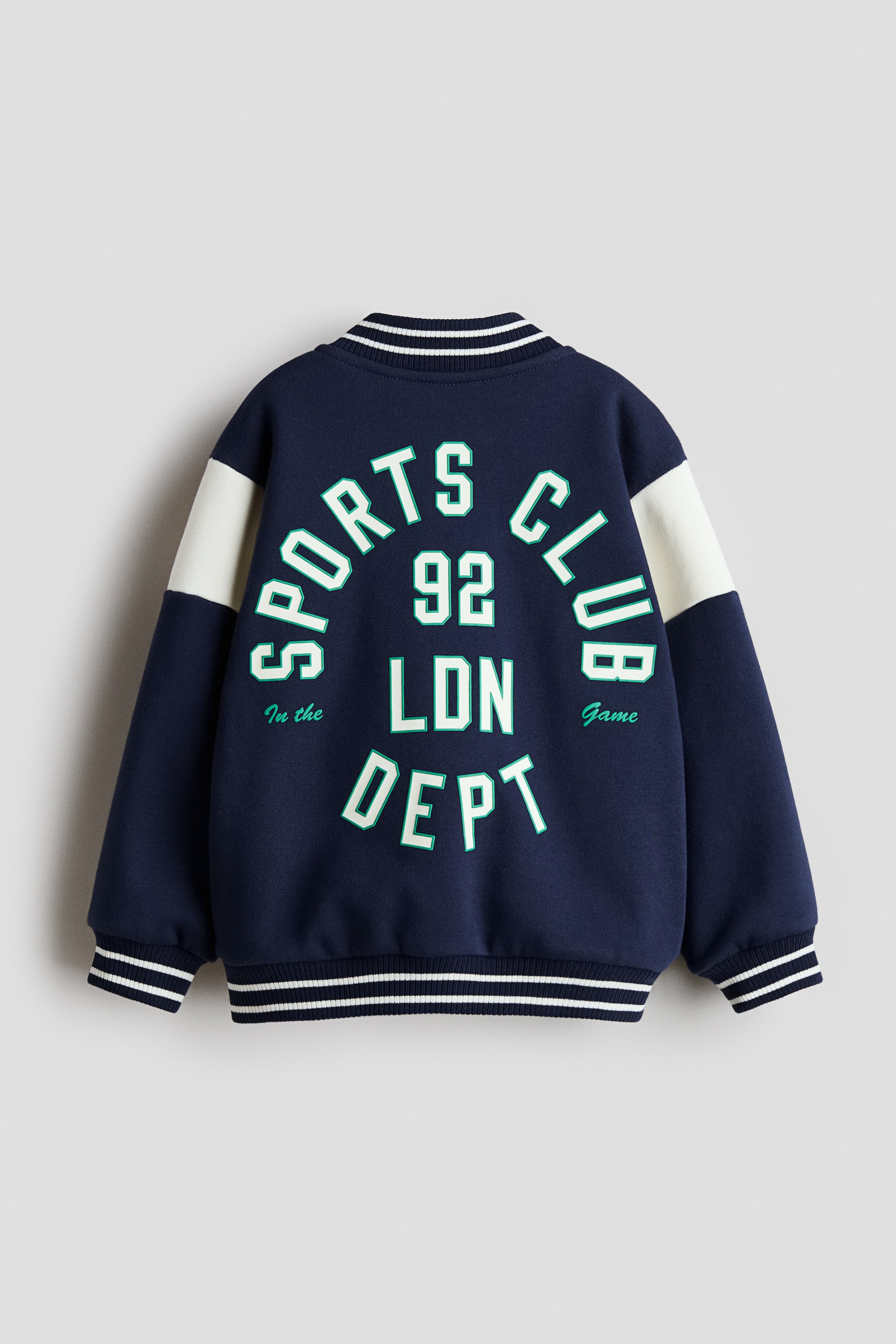 Veste de baseball avec motifs
