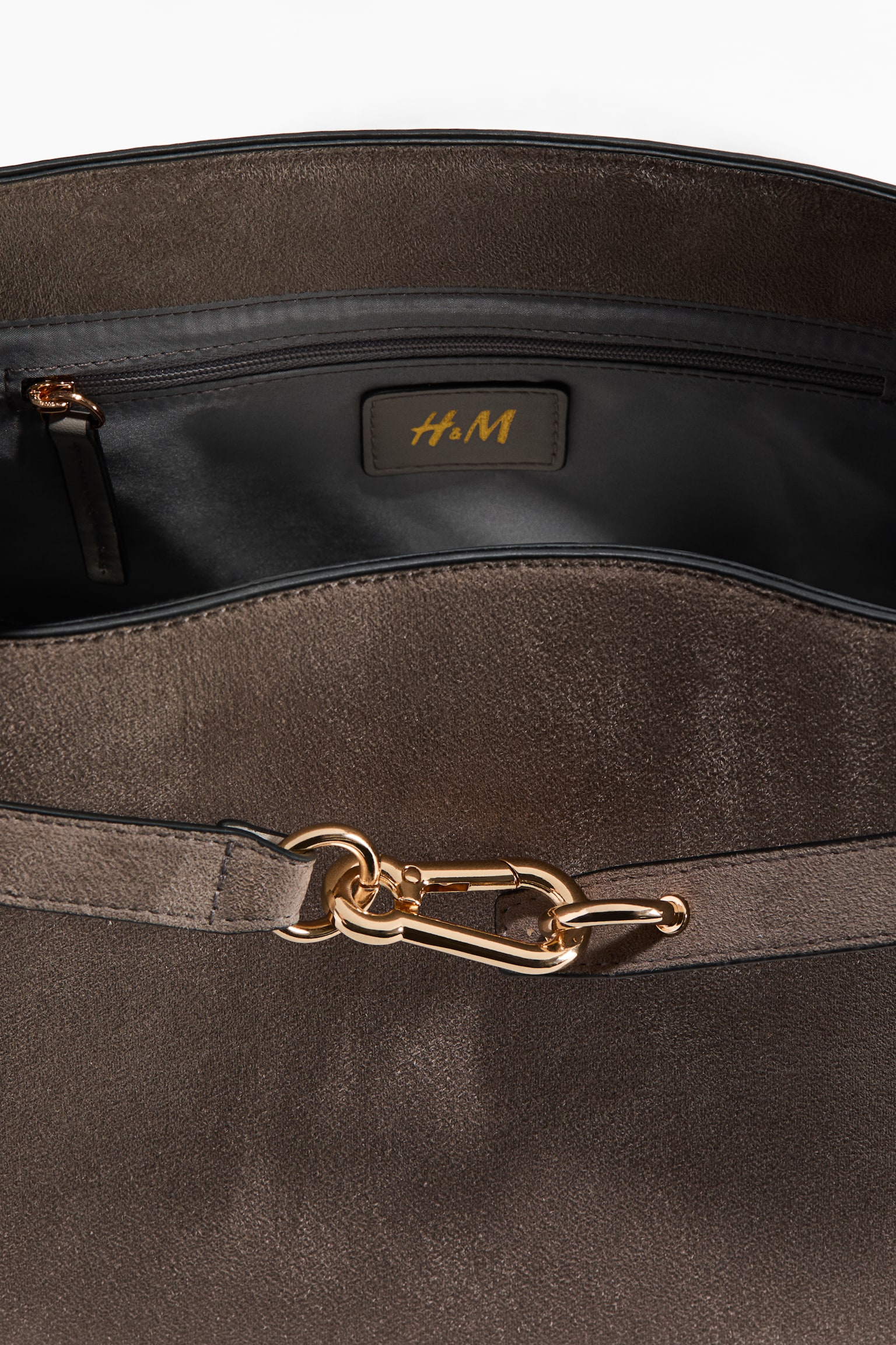 Shoulder bag - Greige/Black/Brown - 3