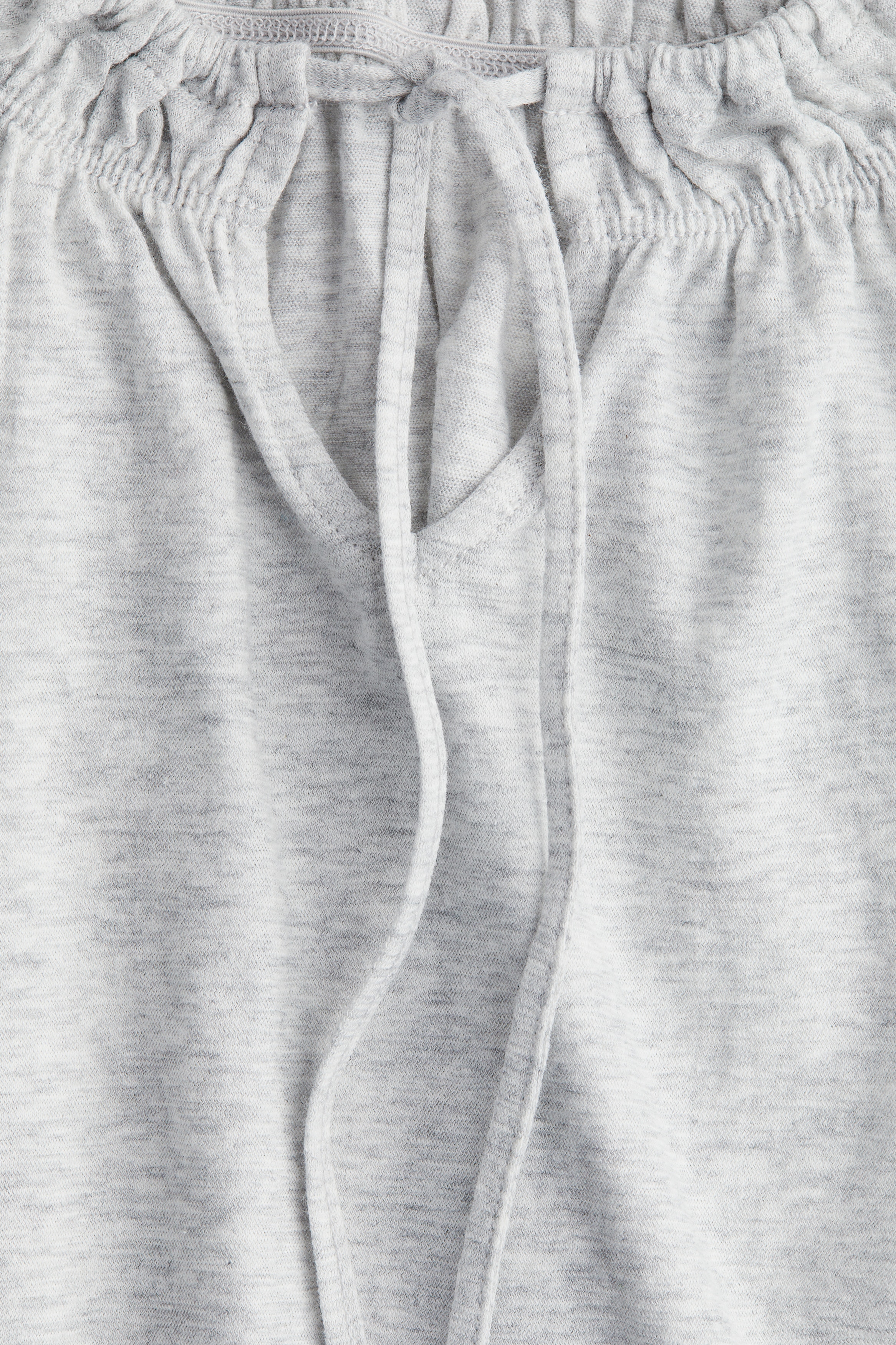 Gathered jersey top