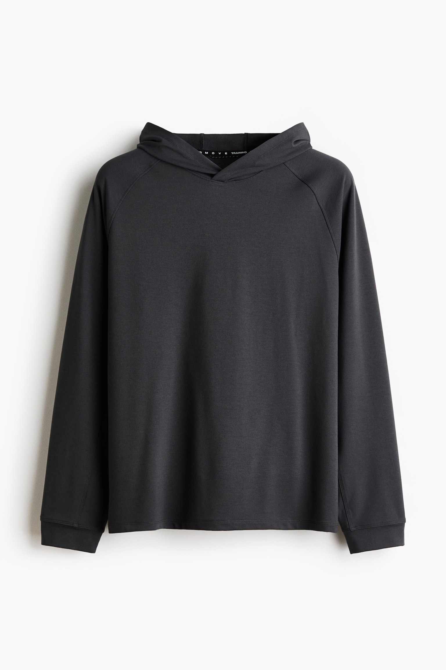 Regular Fit Sports recovery hoodie with DryMove™ - Washed black