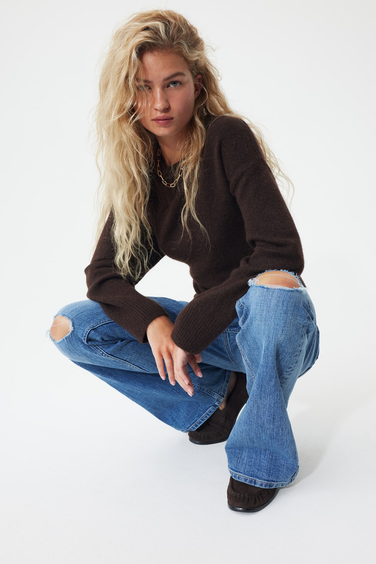 Flared Low Jeans - image 4