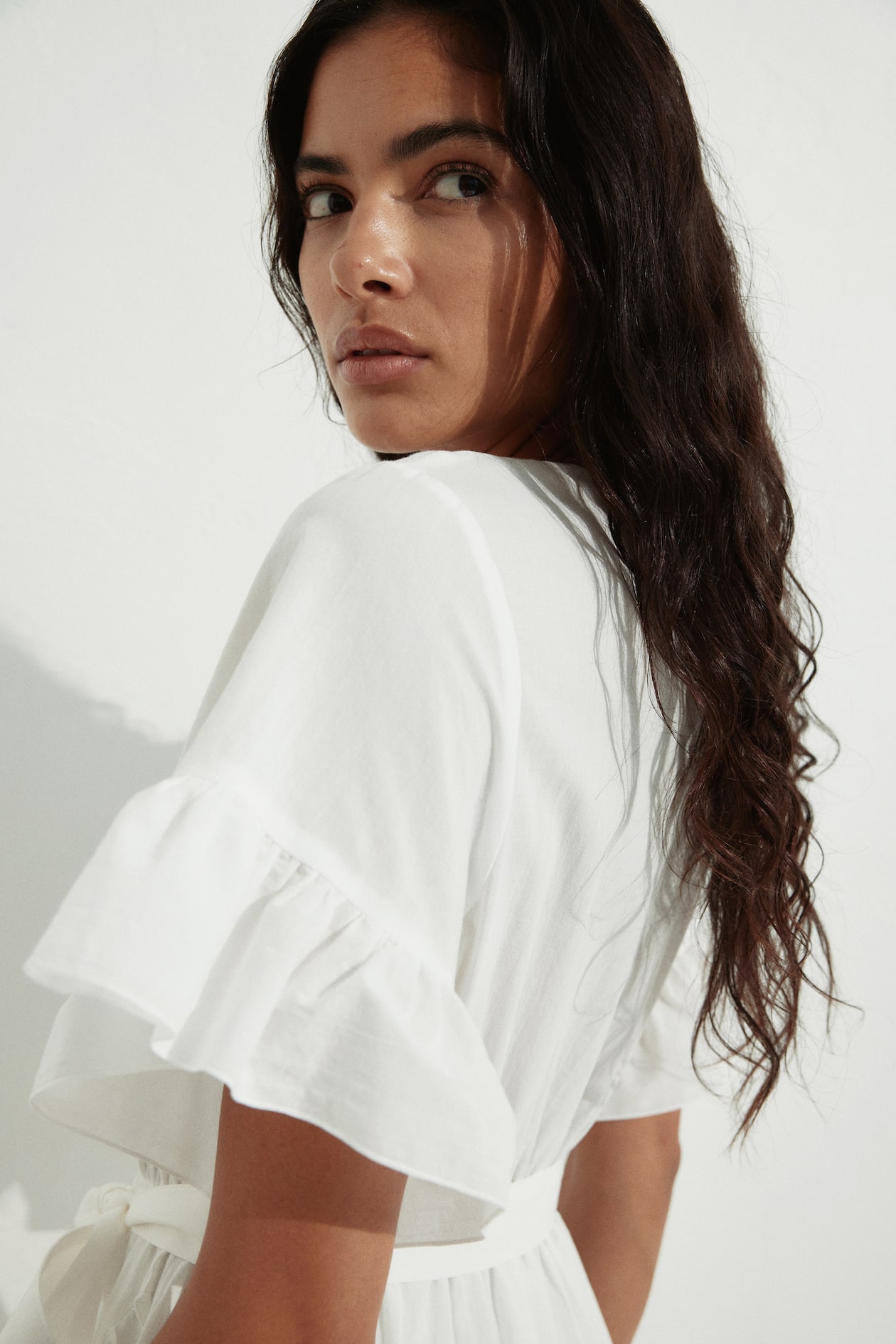 Ruffle-Trimmed Dress - image 4