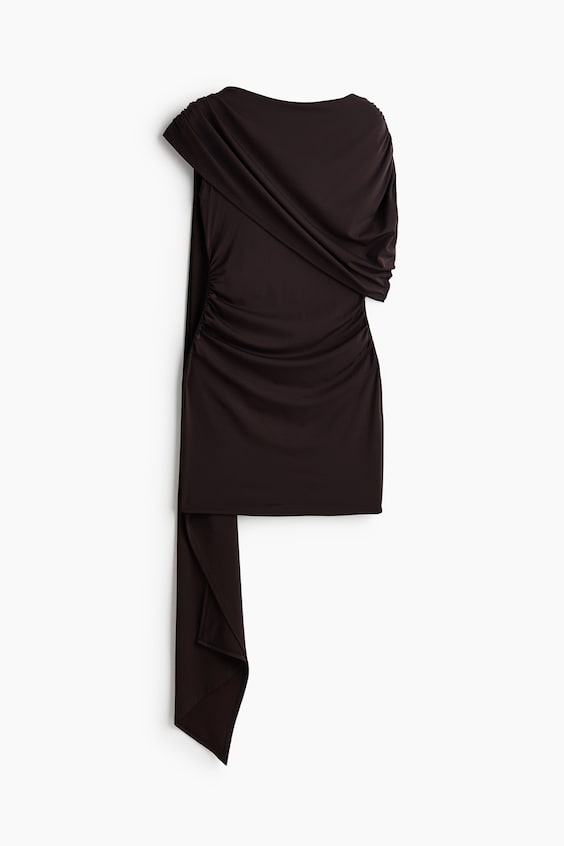 Женские платья H&M Cape-Detail Draped Dress