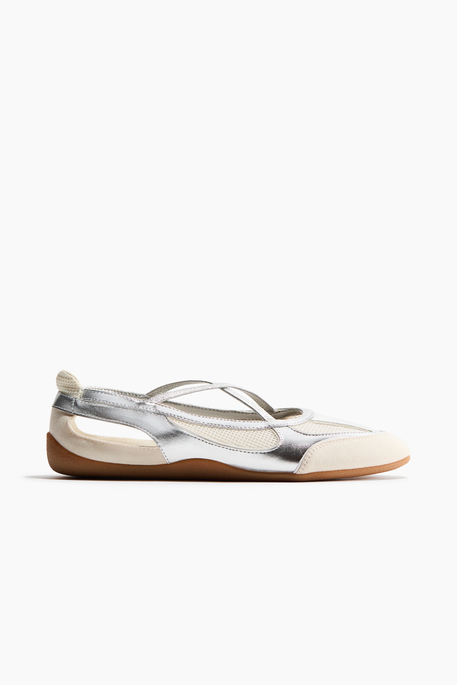 Trainer sandals - Silver-coloured/Cream - 2
