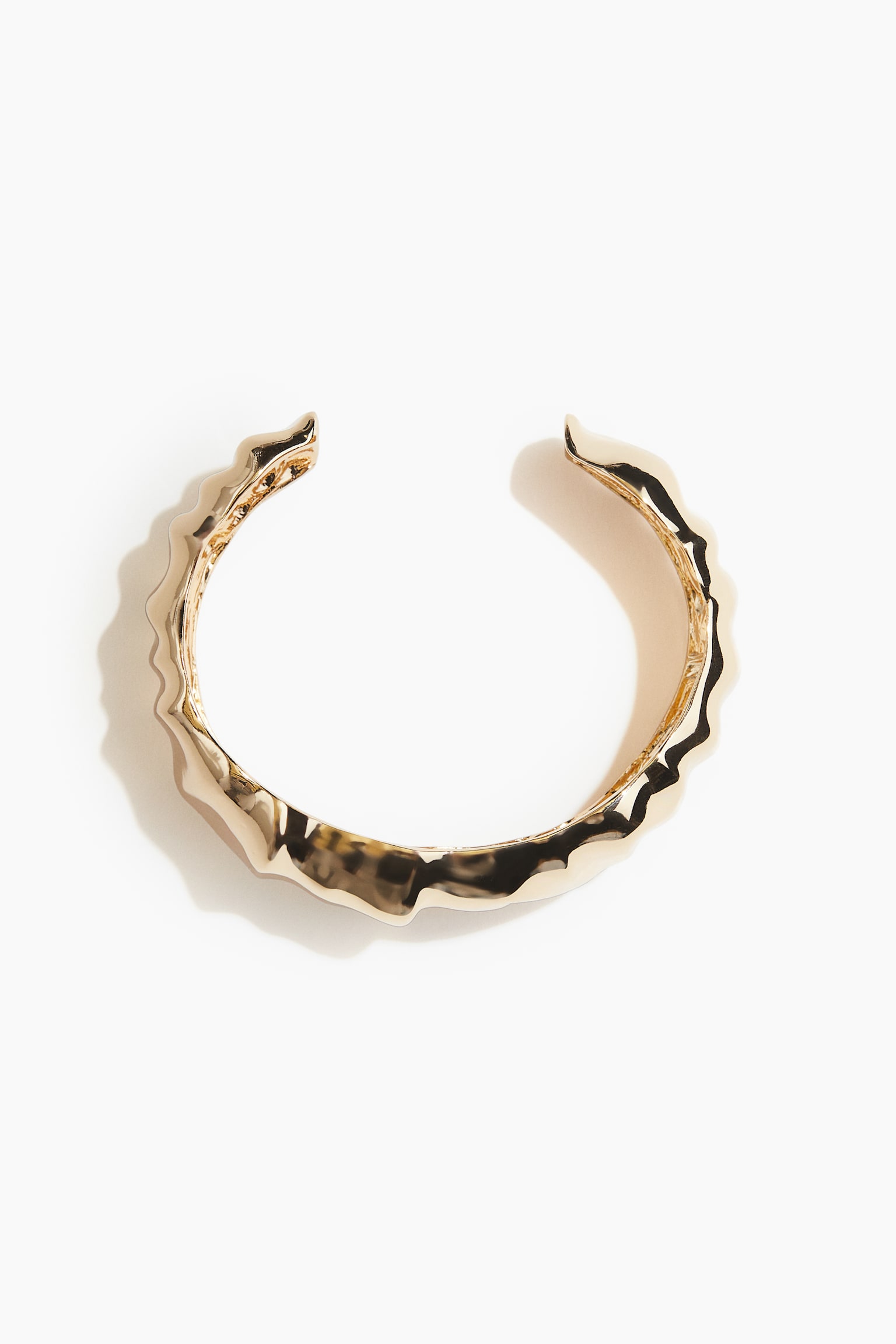 Cuff Bracelet - Gold colour - 4