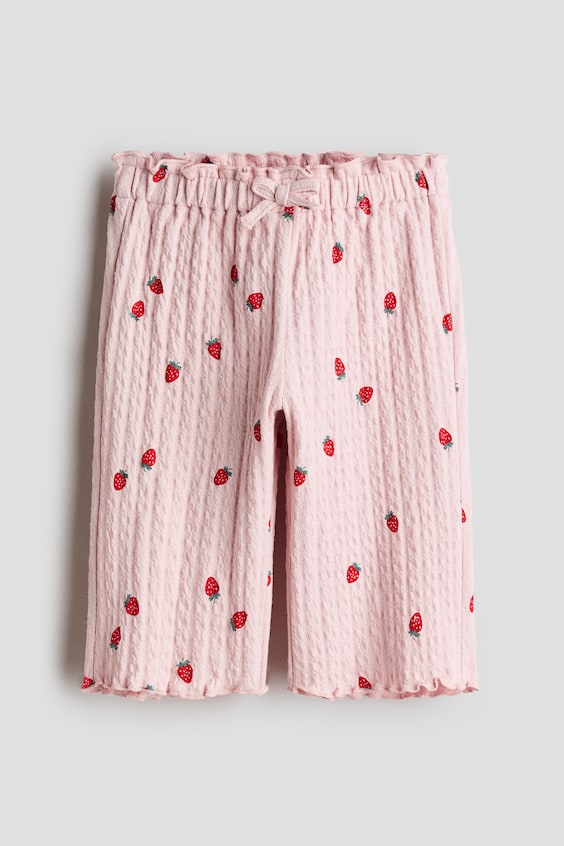 Детские джинсы H&M Textured Jersey Pants
