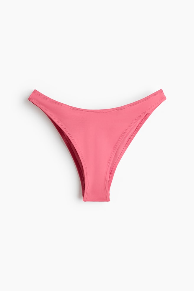 Braga de bikini cheeky - Rosa/Beige/Estampado de leopardo/Lila/Negro/Marrón/Amarillo claro/Azul/Rojo oscuro/Amarillo/Negro/Cuadros vichy/Rojo vivo/Azul oscuro/Verde vivo/Violeta/Estampado paisley/Negro/Negro/Gris oscuro/Azul/Floral/Azul claro/Verde vivo/Floral/Marrón oscuro/Rayas/Rojo - 1