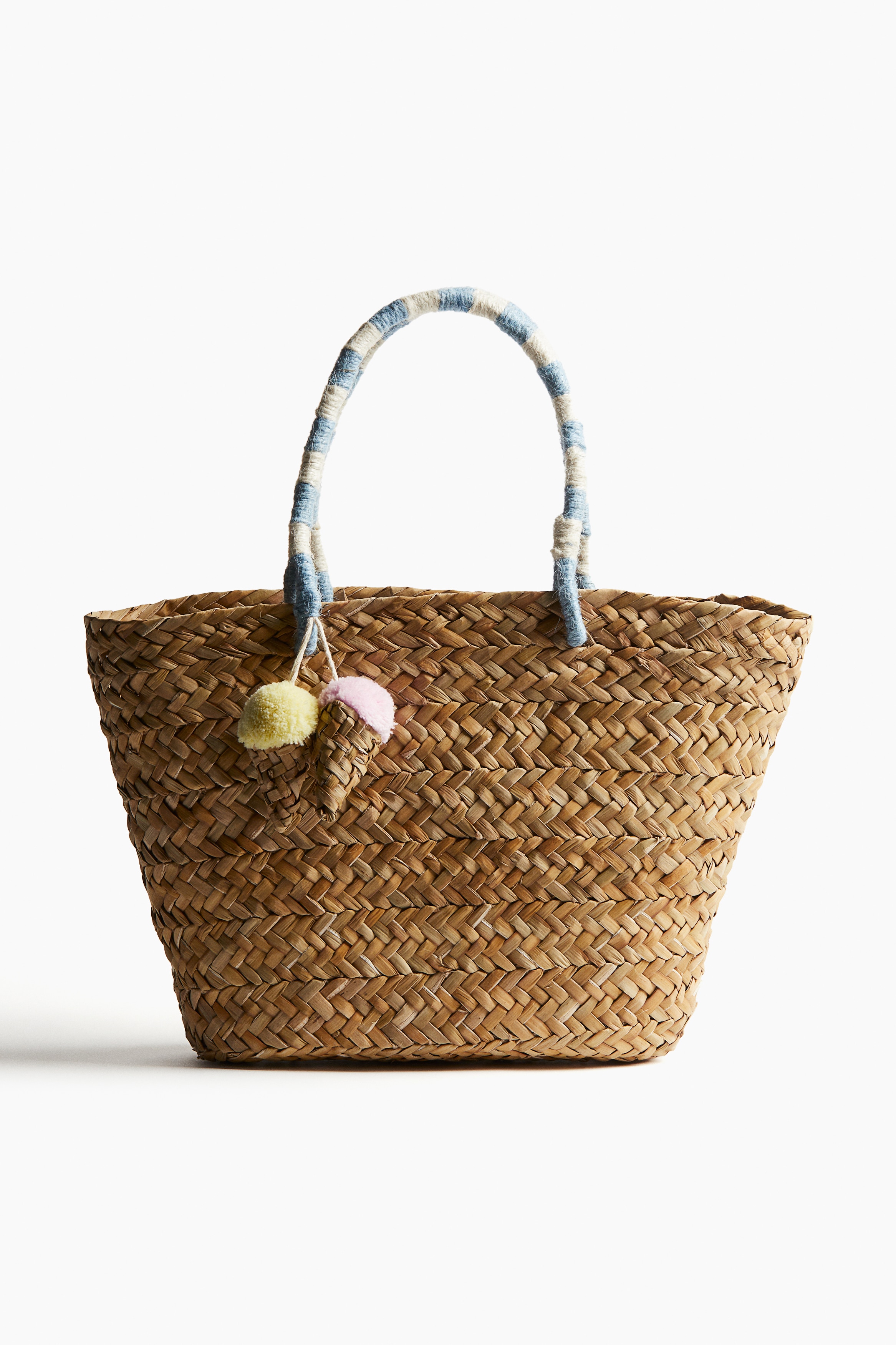 Sac de magasinage en paille - Beige