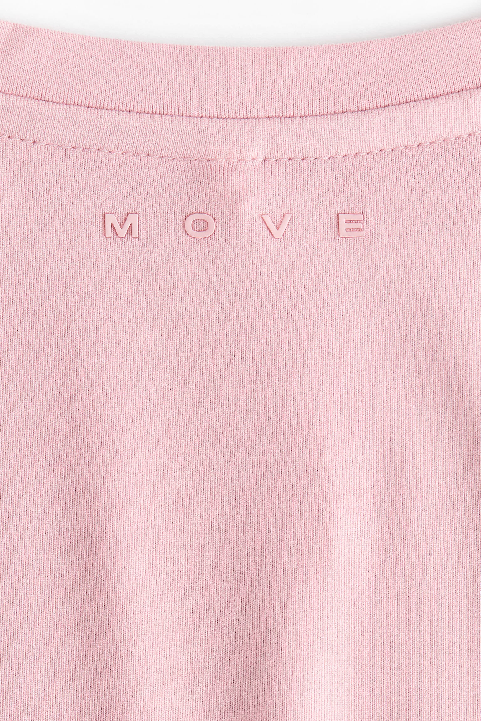 Boxy-style sports vest top with DryMove™ - Pastel pink/Black - 2