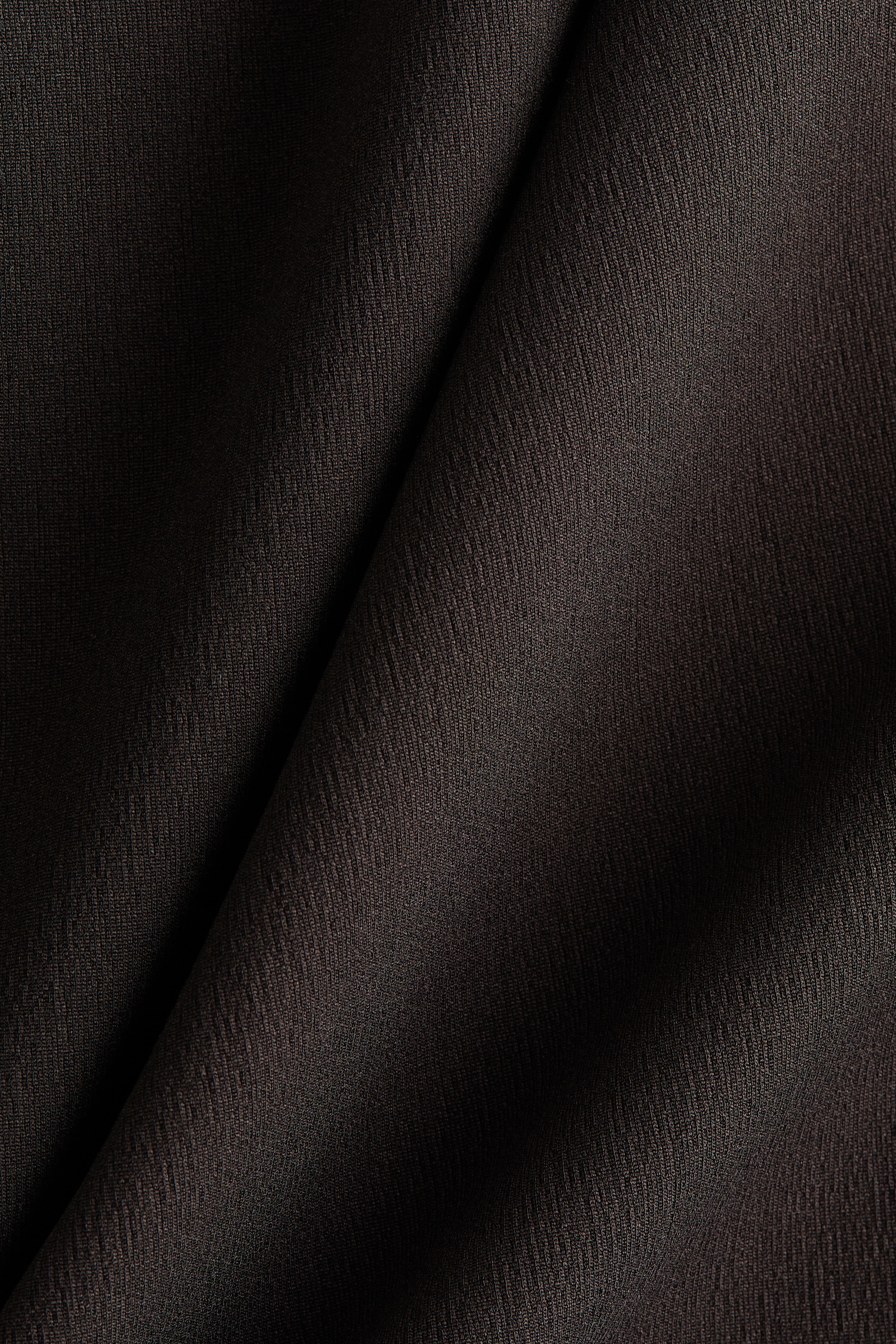 Cowl-Neck Jersey Top