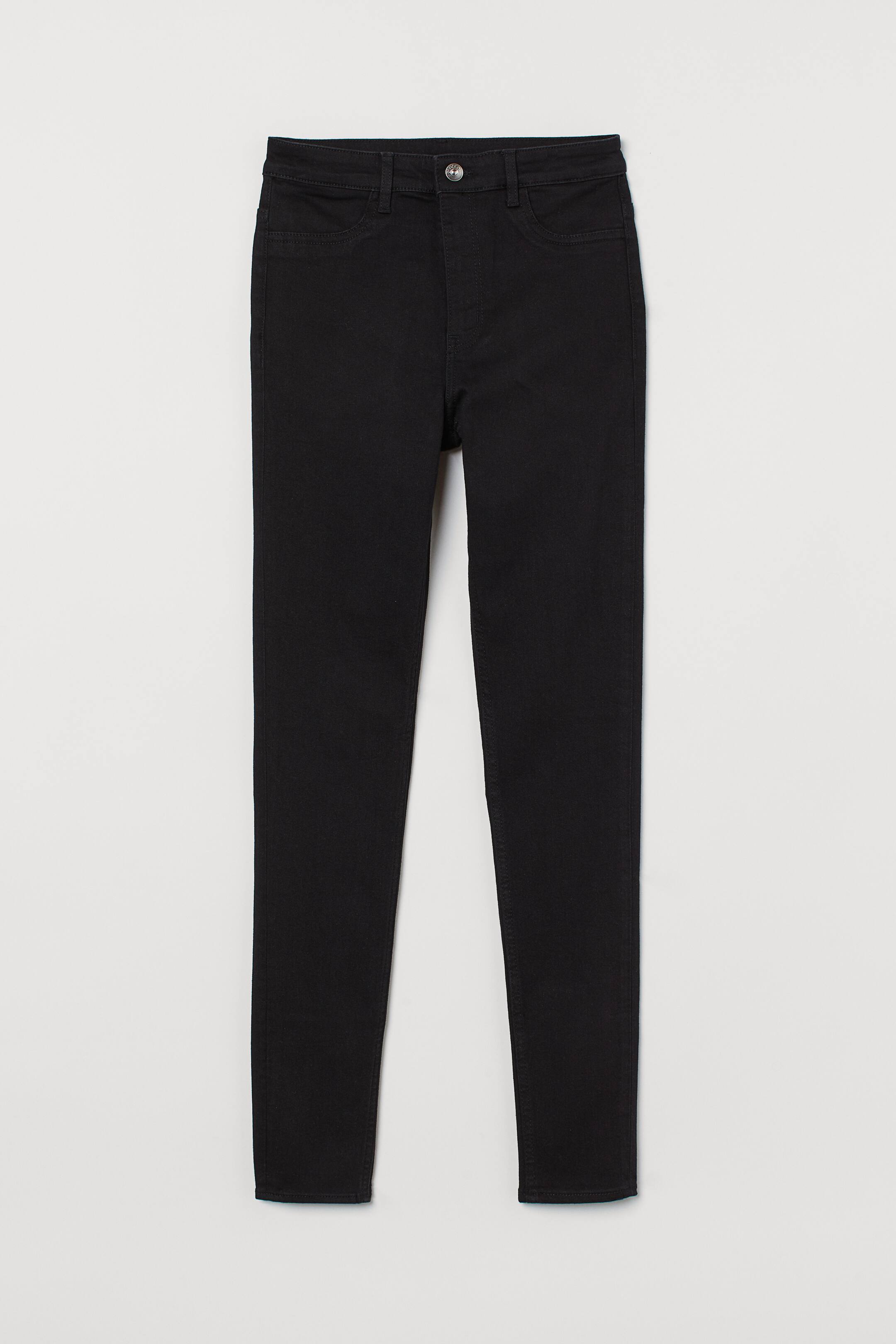 View larger image: Super Skinny High Jeans - Black - Ladies | H&M IN 1