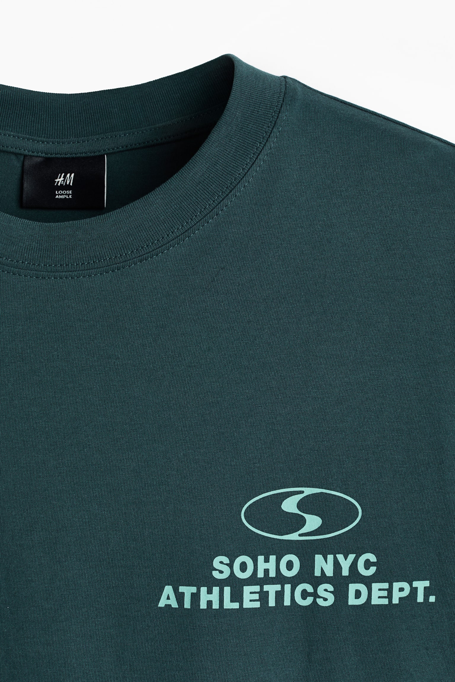 Loose Fit Printed T-shirt - Dark teal/Soho NYC/White/New York City/Dark blue/New York City/Light grey marl/Newport/White/SoHo/Black/Golden Sunset/Dark grey/Sports Archives 08/Burgundy/Athletics/Beige/Run Wild - 3