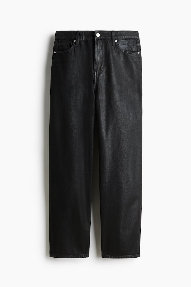 Barrel High Jeans - Schwarz/Coating/Blasses Denimblau - 1