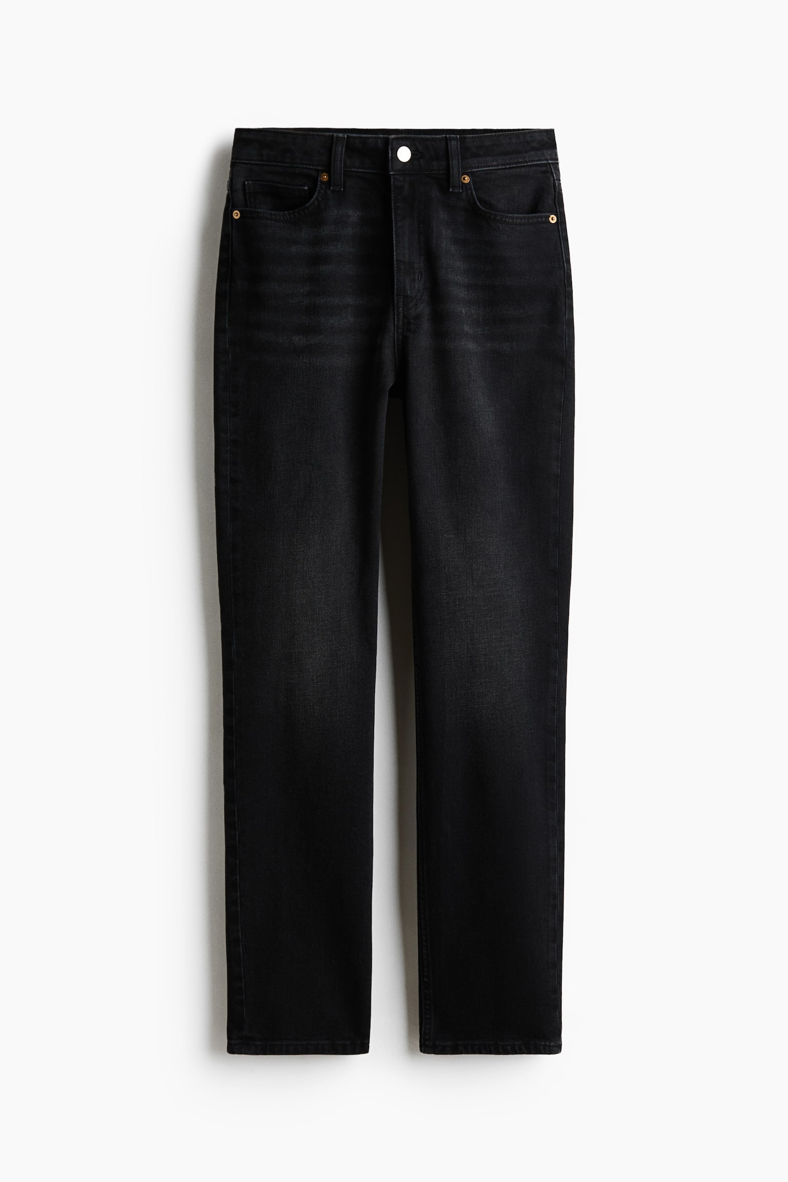 Slim Straight High Waist Jeans