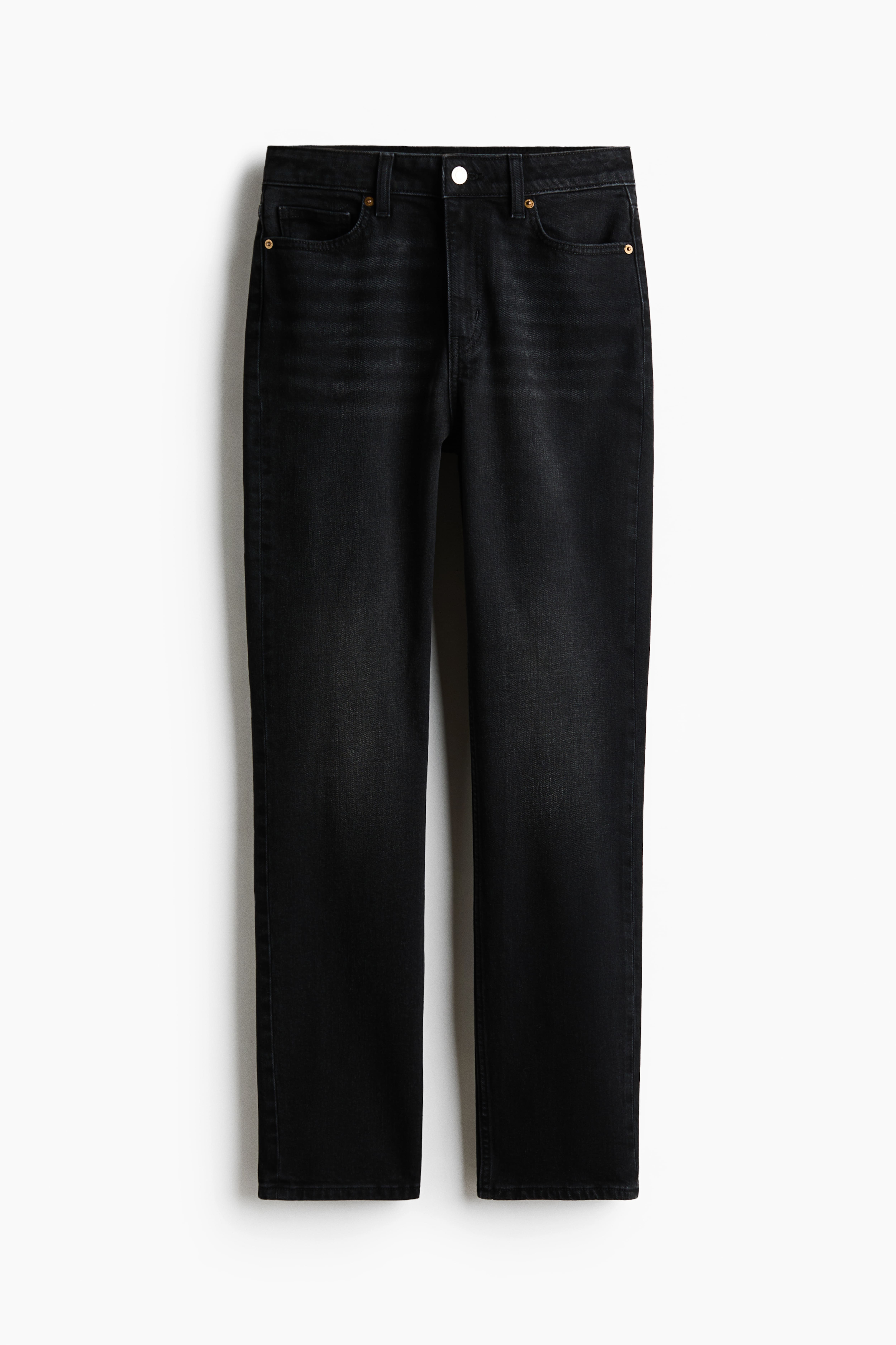 Slim Straight High Waist Jeans